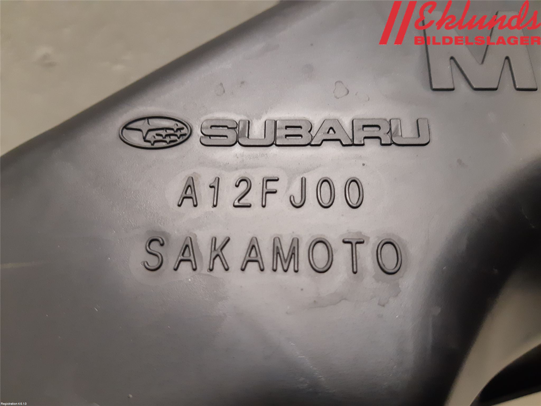 Subaru XV 12-17 Deflektor Plåt-Plast Kylning