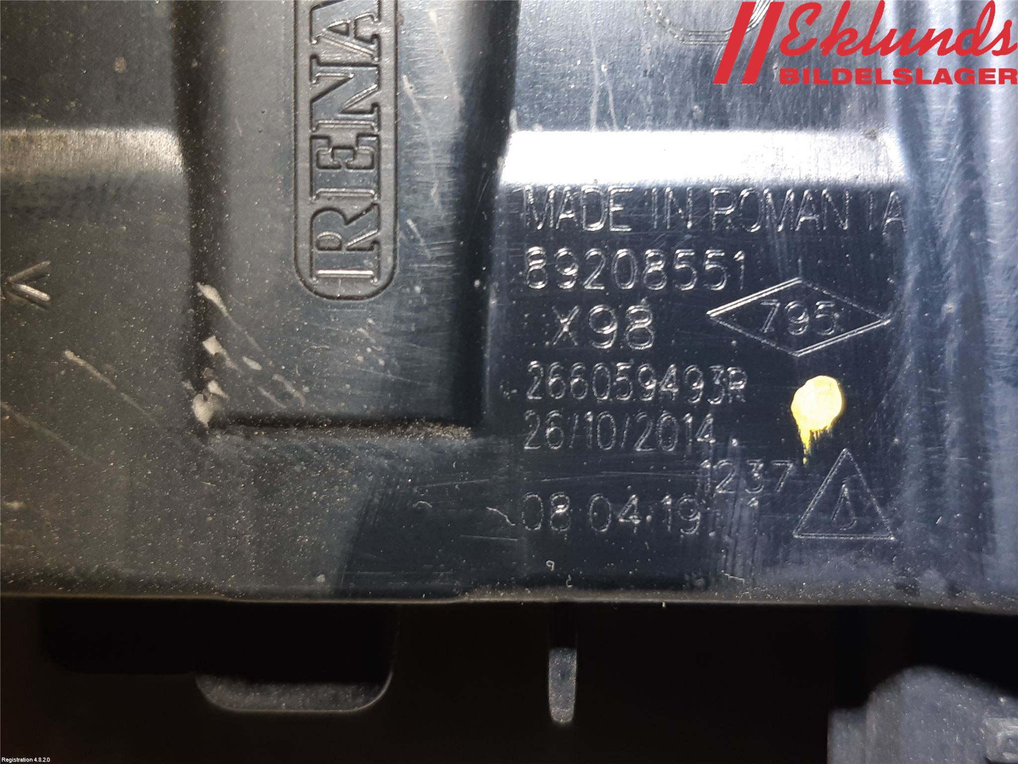 Renault CLIO IV 12-16 Strålkastare Vänster