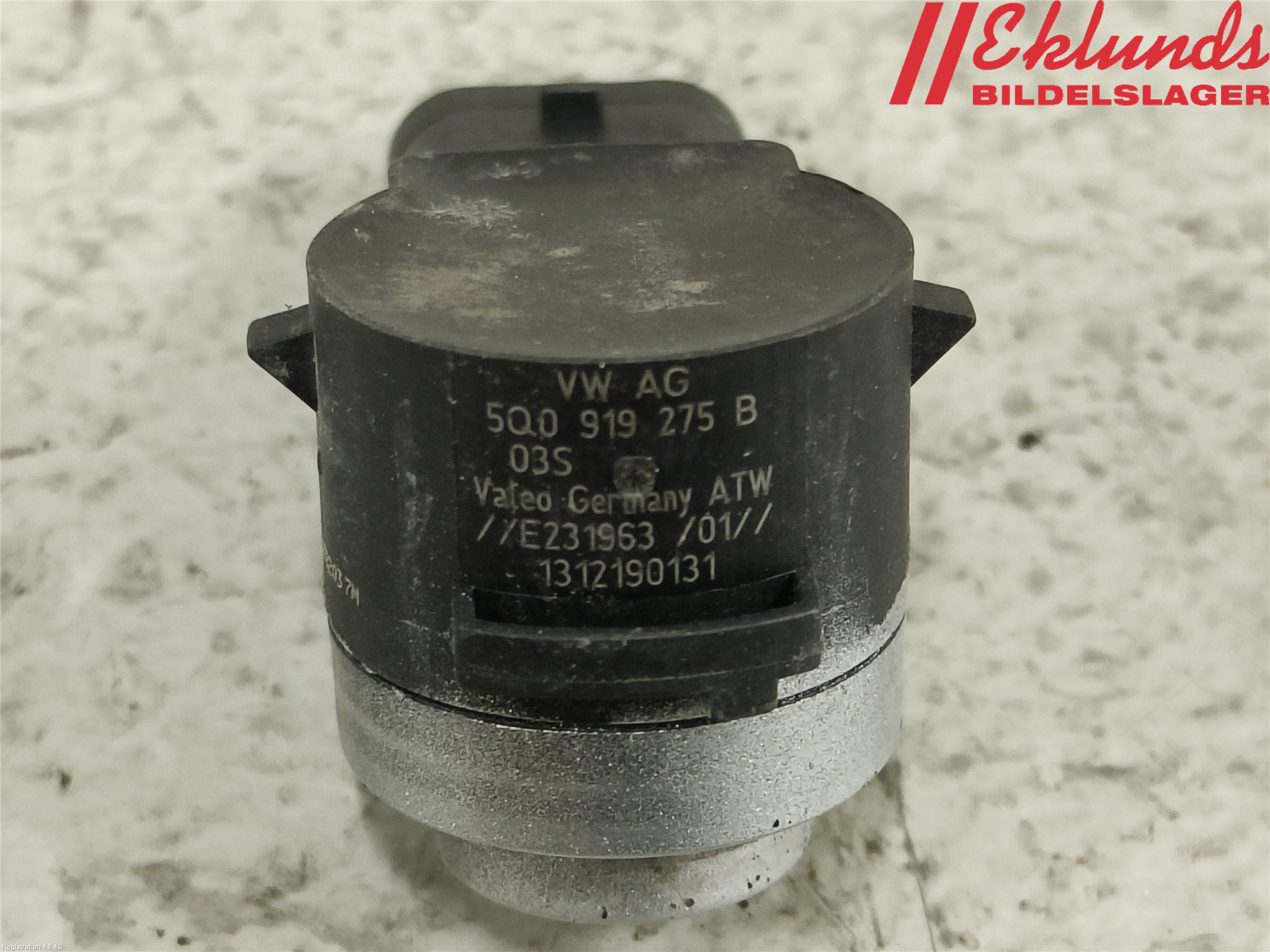 Volkswagen VW GOLF / E-GOLF VII 13-20 Parkeringshjälp Backsensor