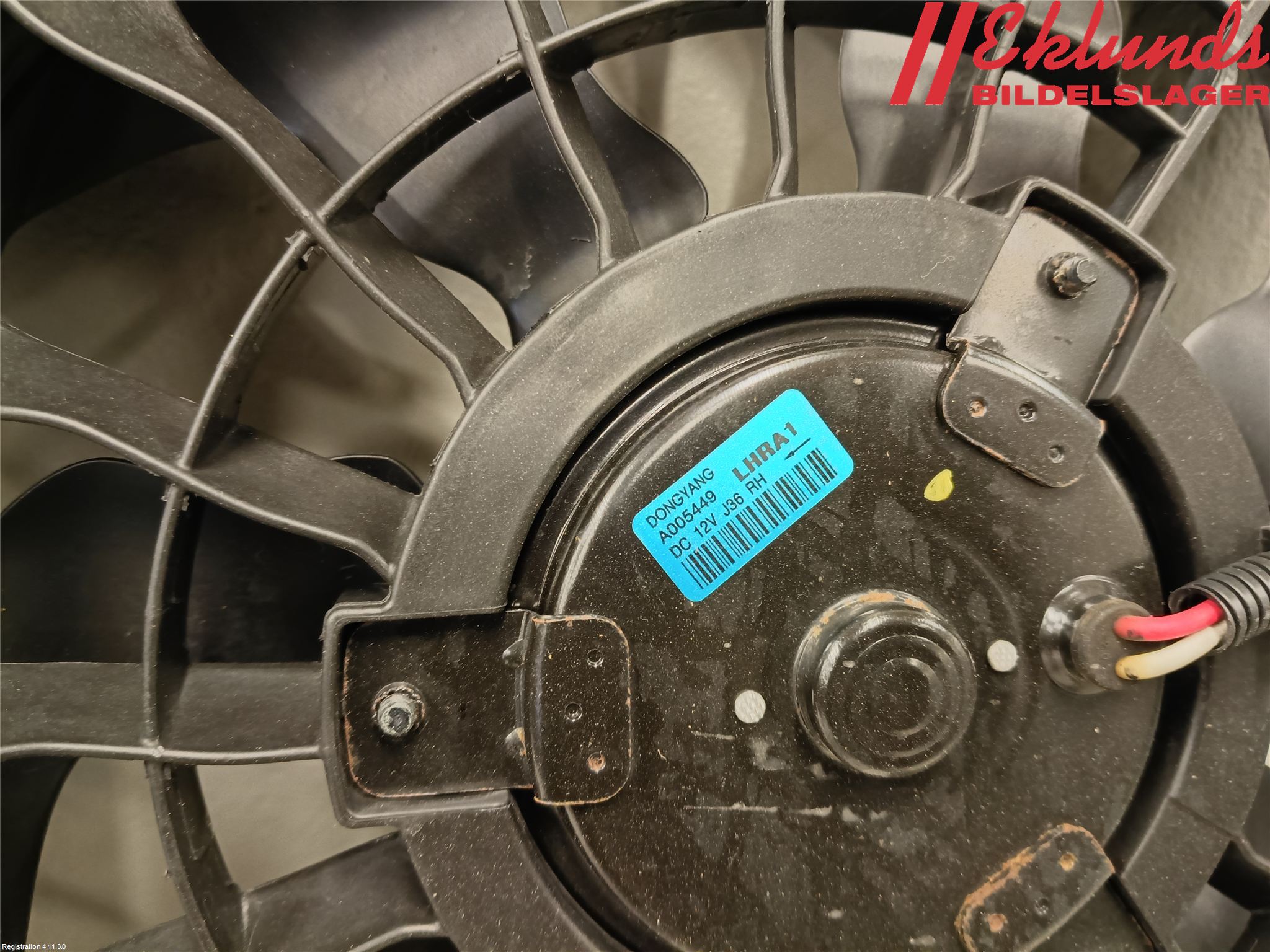 Mazda 3 III 14-19 Kylfläkt El