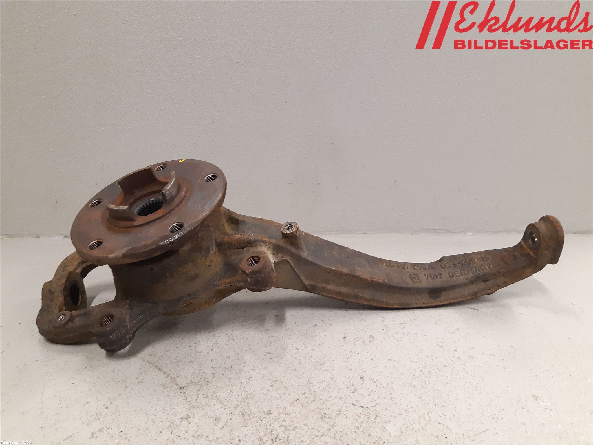 Volkswagen VW TOUAREG 7L 03-10 Styrspindel Lagerhus Hö