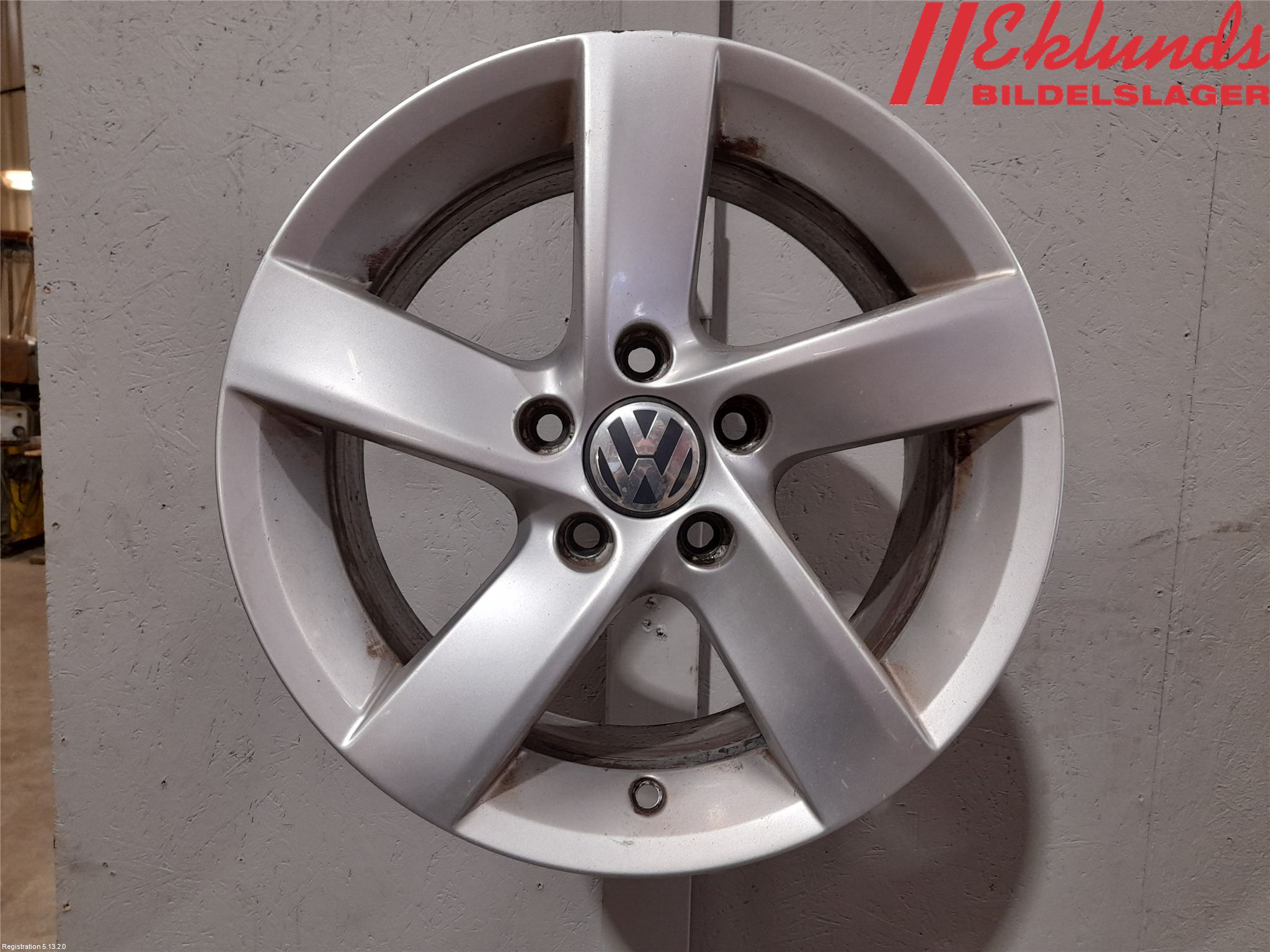 Volkswagen VW PASSAT 11-14 Fälgsats Aluminium