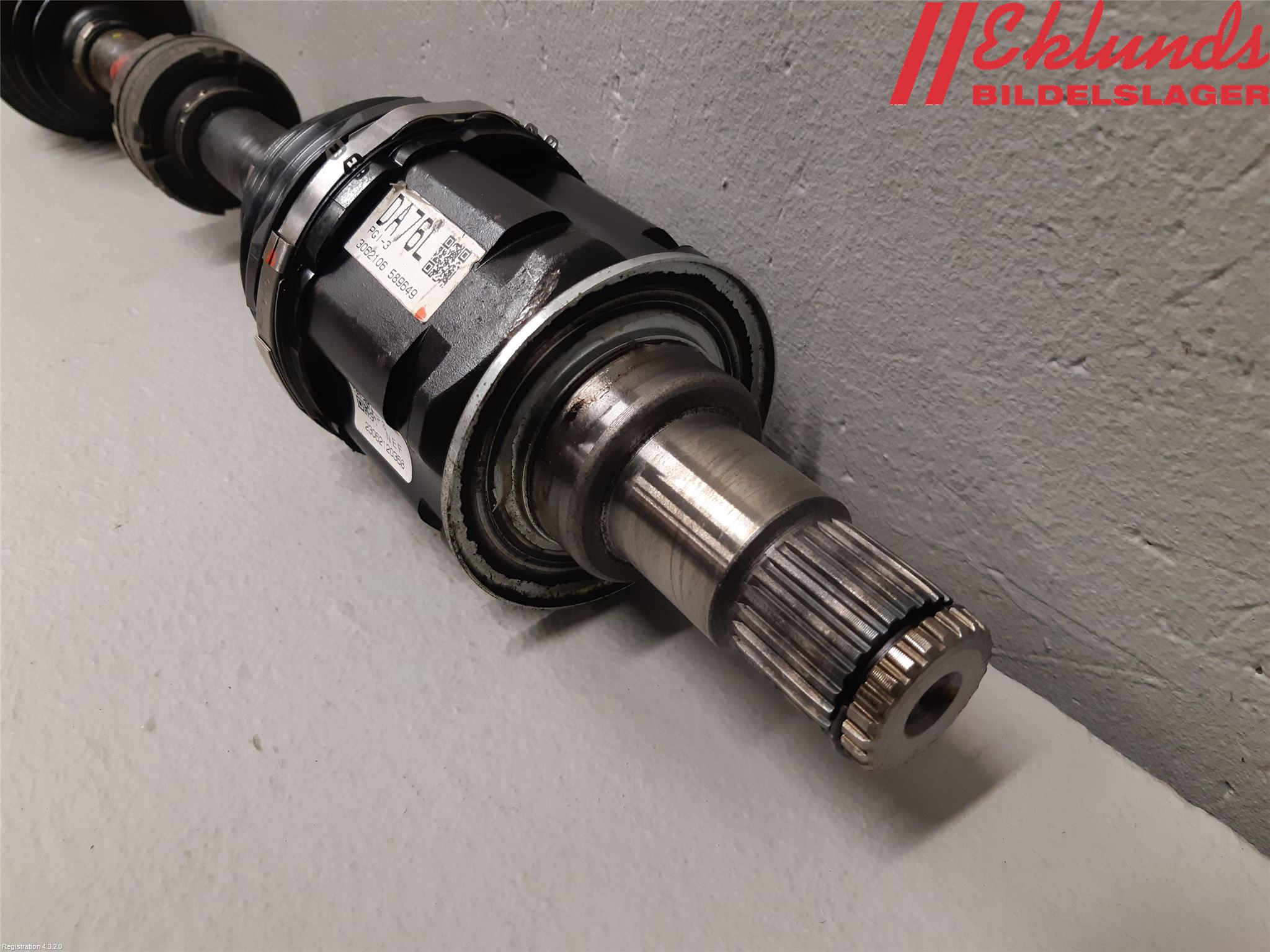 Toyota RAV4 19- Drivaxel Fram Vänster