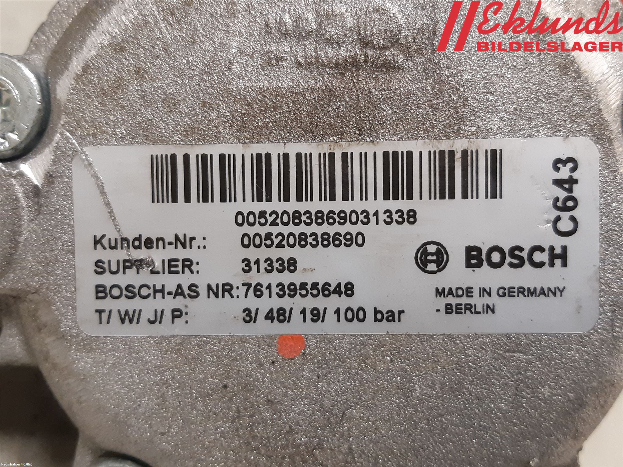 Fiat DOBLO CARGO Styrservopump