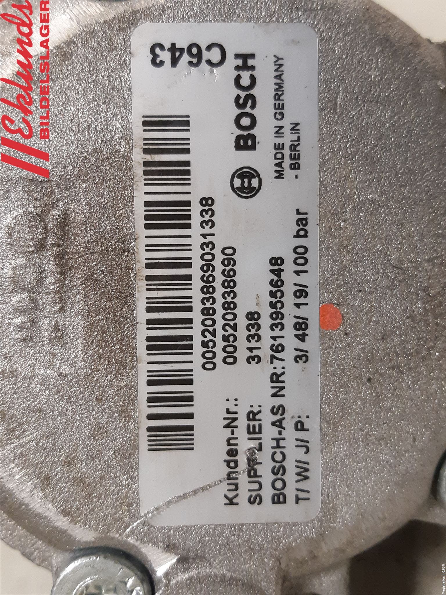 Fiat DOBLO CARGO Styrservopump