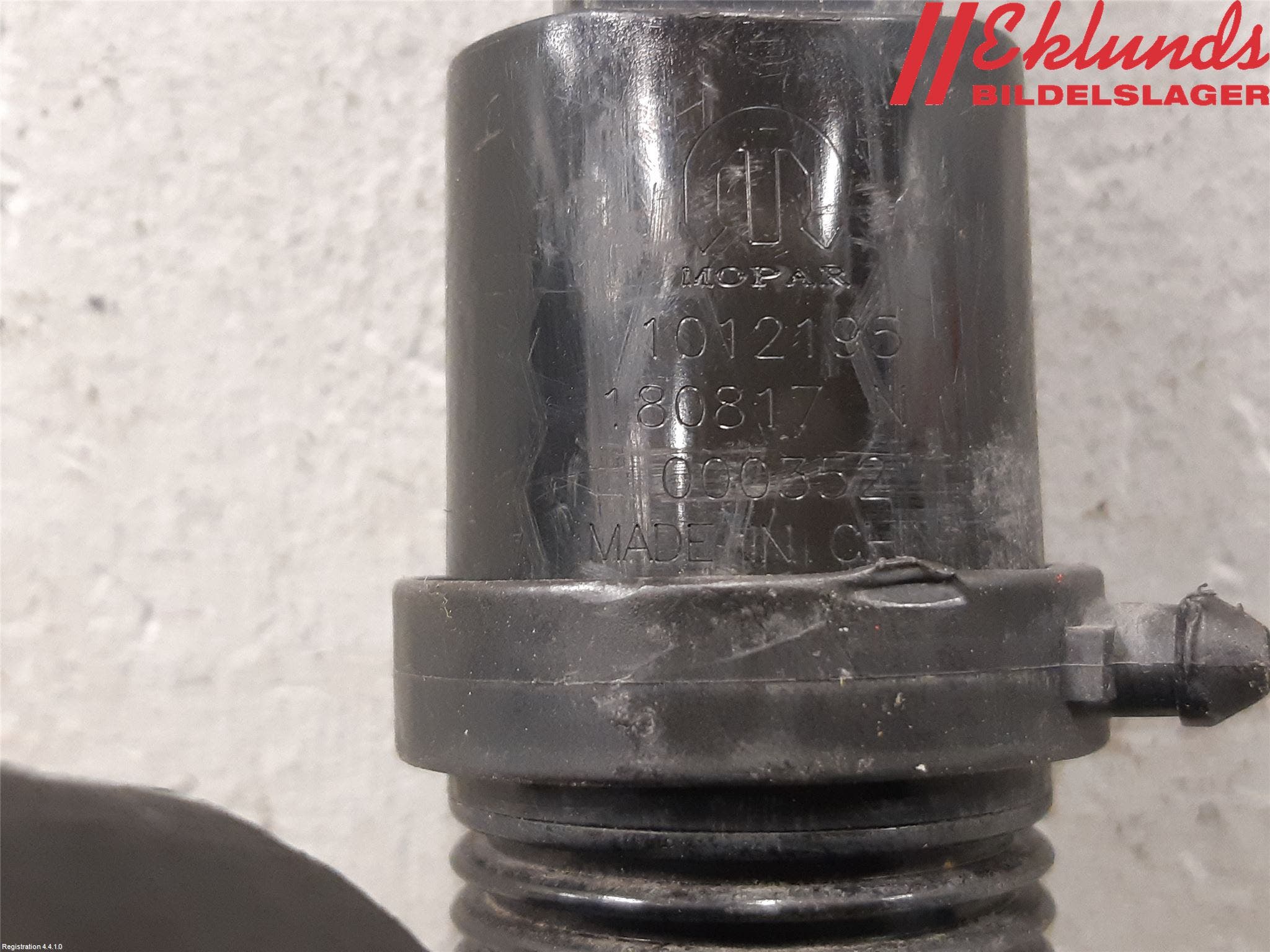 Mercedes-Benz MB CLA-KLASS (C117/X117) 13-19 Spolarpump Vindruta