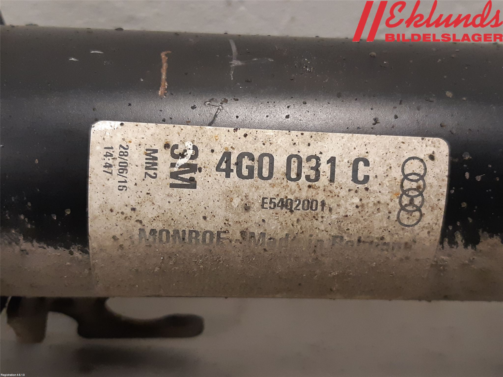 Audi A6/S6 4G 11-18 Fjäderben Fram Höger