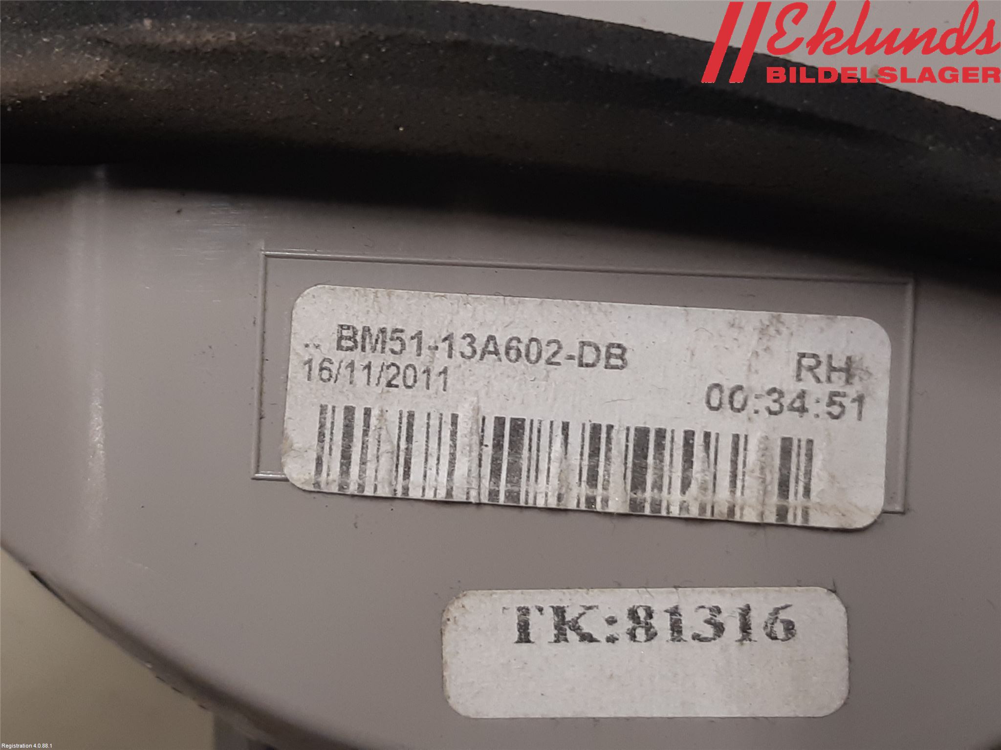 Ford FOCUS 11-14 Bakljus Lucka Hö