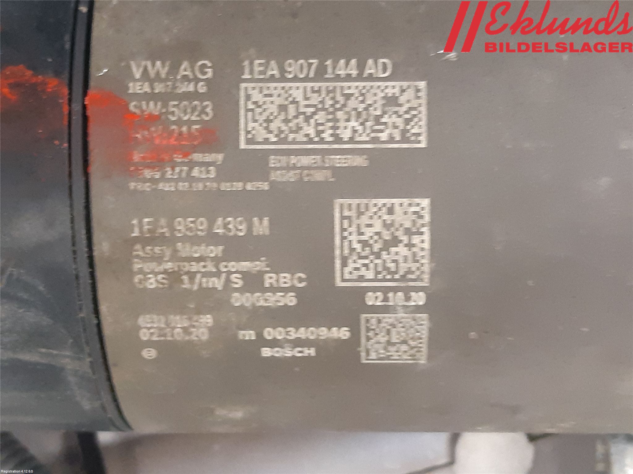 Volkswagen VW ID.3 21- Styrväxel Servo -Snäcka