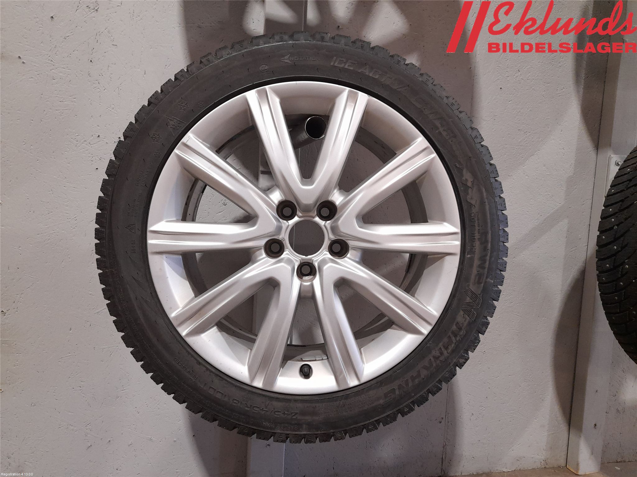 Audi A6/S6 4G 11-18 Vinterdäck Alumfälg 4St