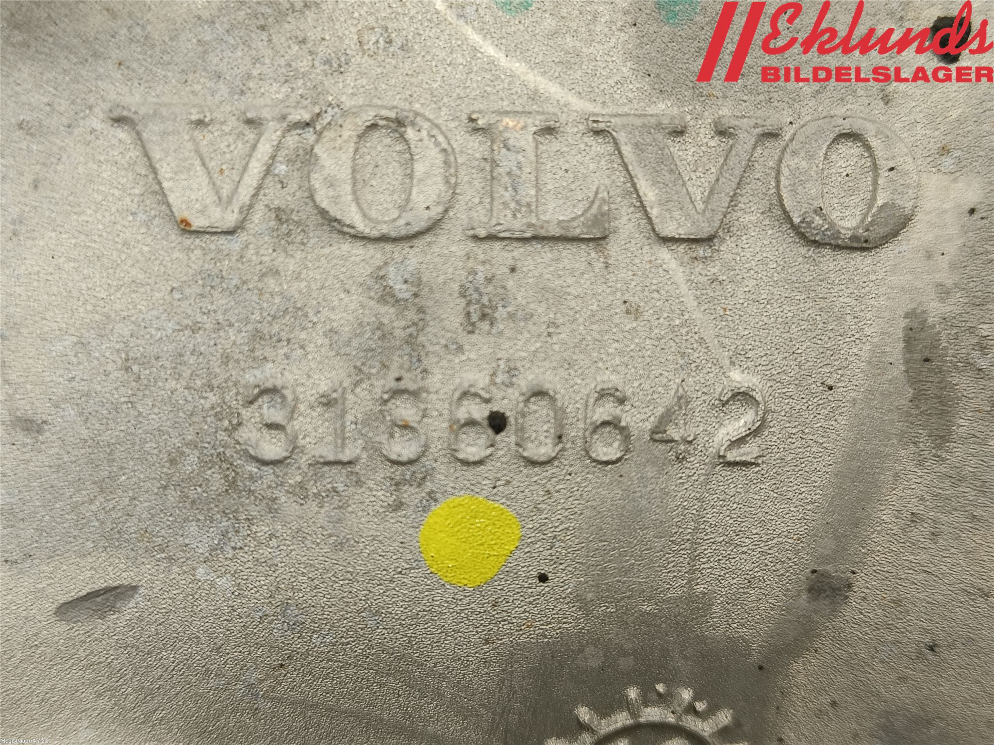 Volvo XC90/RECHARGE 16- Styrspindel Lagerhus Vä