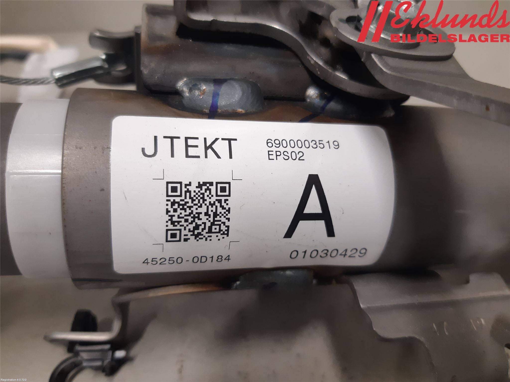 Toyota YARIS XP130 15-20 Rattaxelagg Med Inb Servo