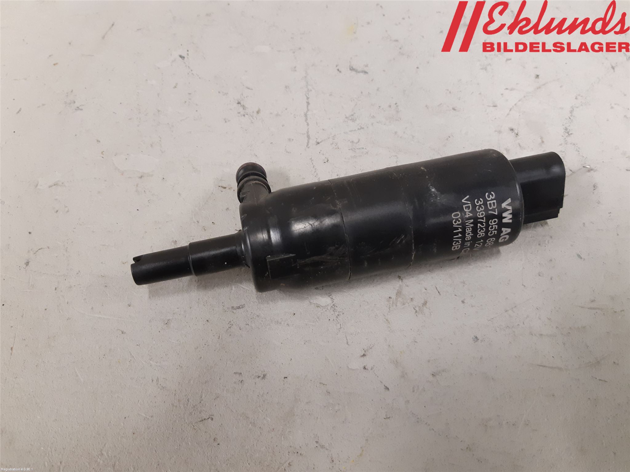 Volkswagen VW SHARAN 11- Spolarpump Högtryck