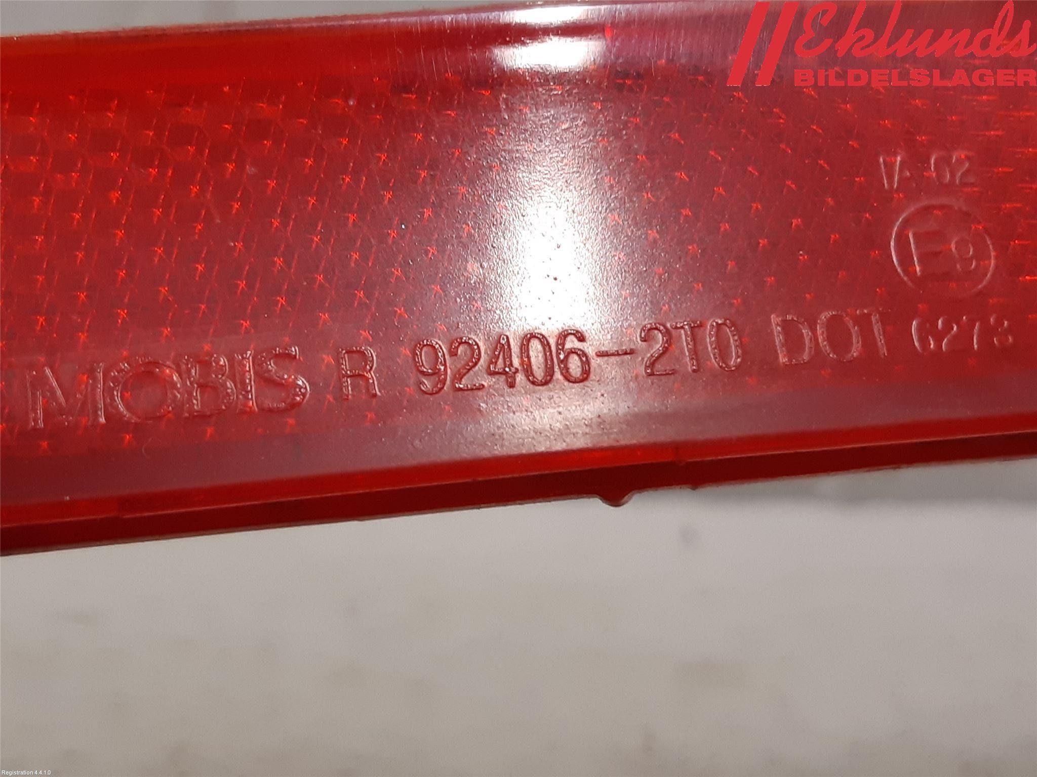 Kia OPTIMA 00-15 Dimljus/Reflex Bak