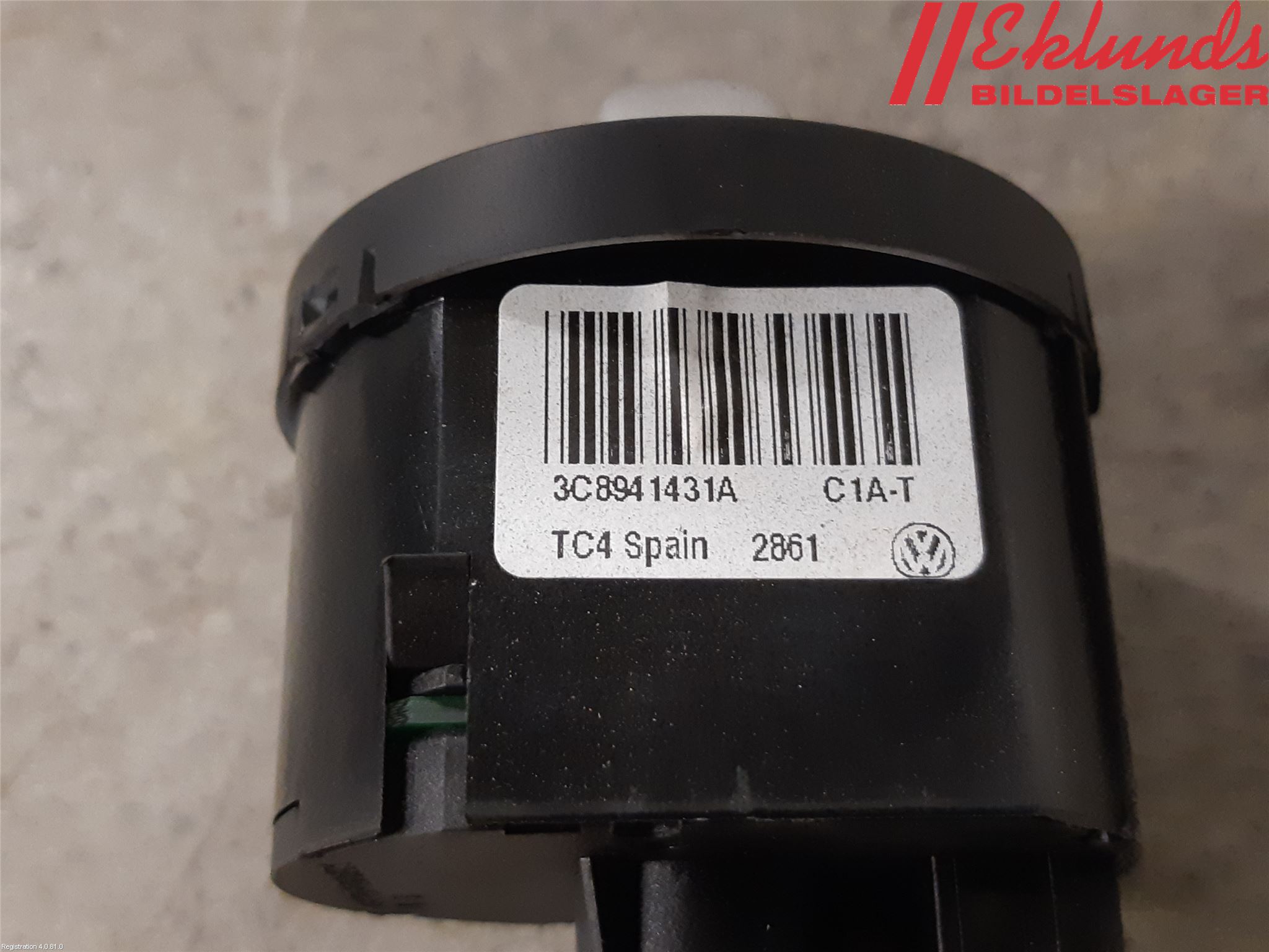 Volkswagen VW PASSAT 11-14 Strömställare Ljus
