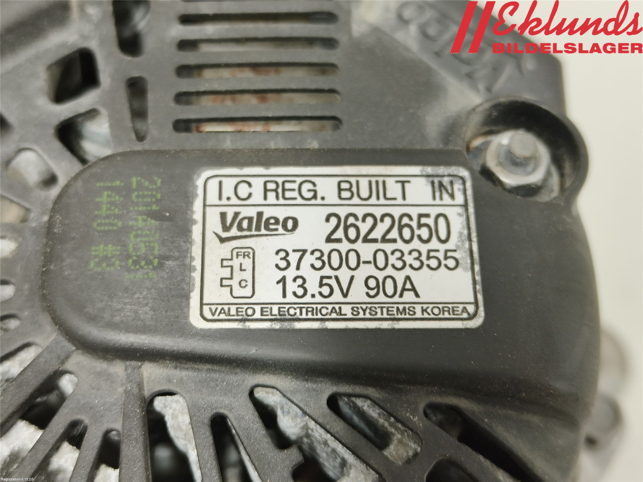 Hyundai i10 PA 08-13 Generator