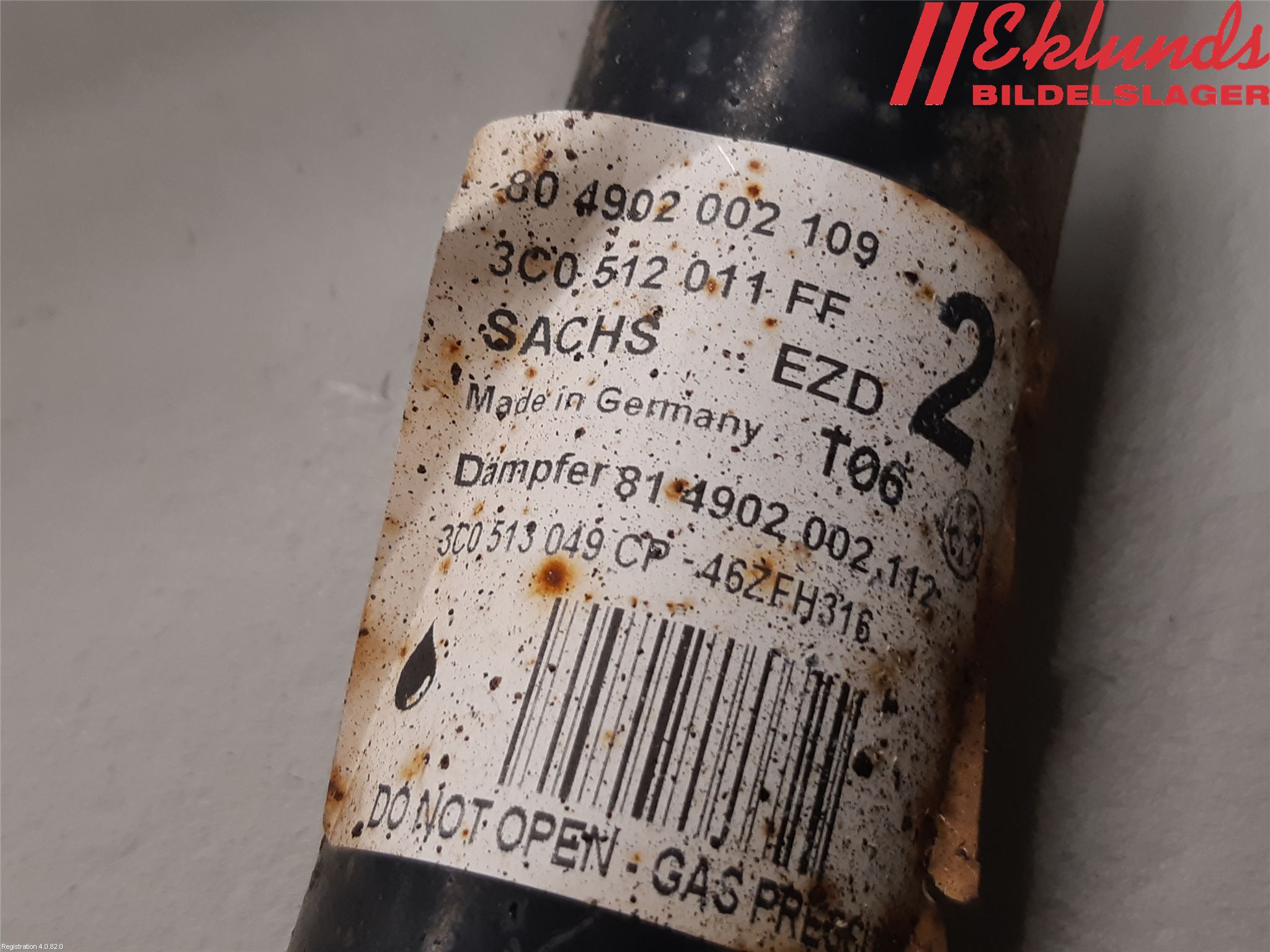 Skoda SUPERB 09-15 Stötdämpare Bak