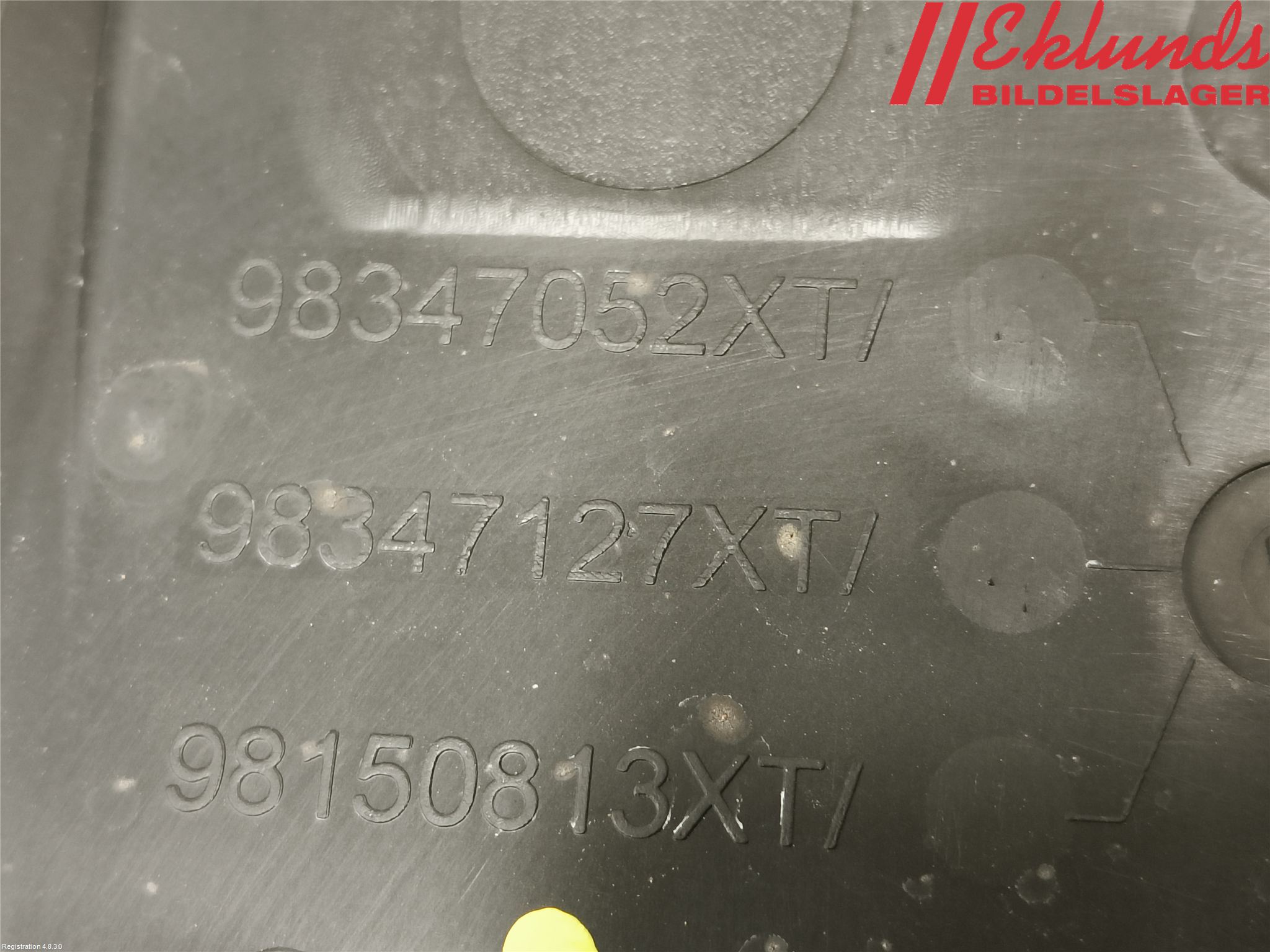 Peugeot 3008 17-24 Torpedplåt-Torpedplast