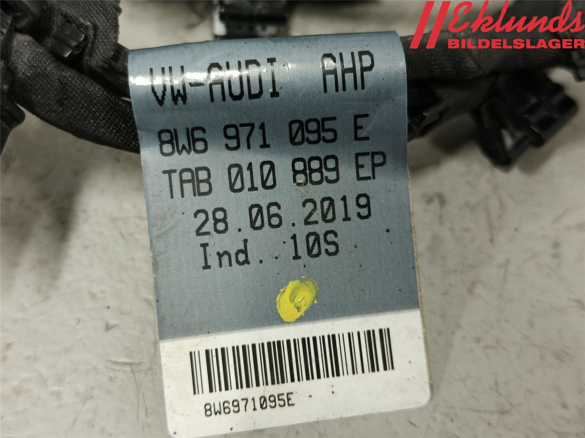 Audi A4/S4 B9 20- Kabelhärva