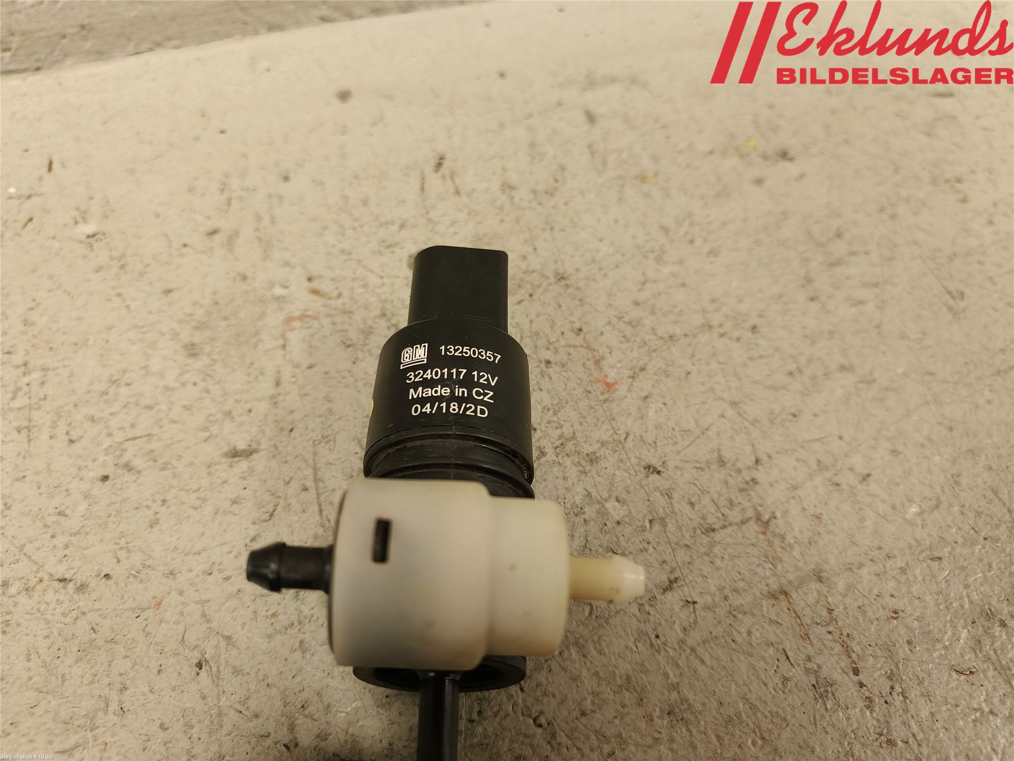 Opel INSIGNIA 17- Spolarpump Vindruta