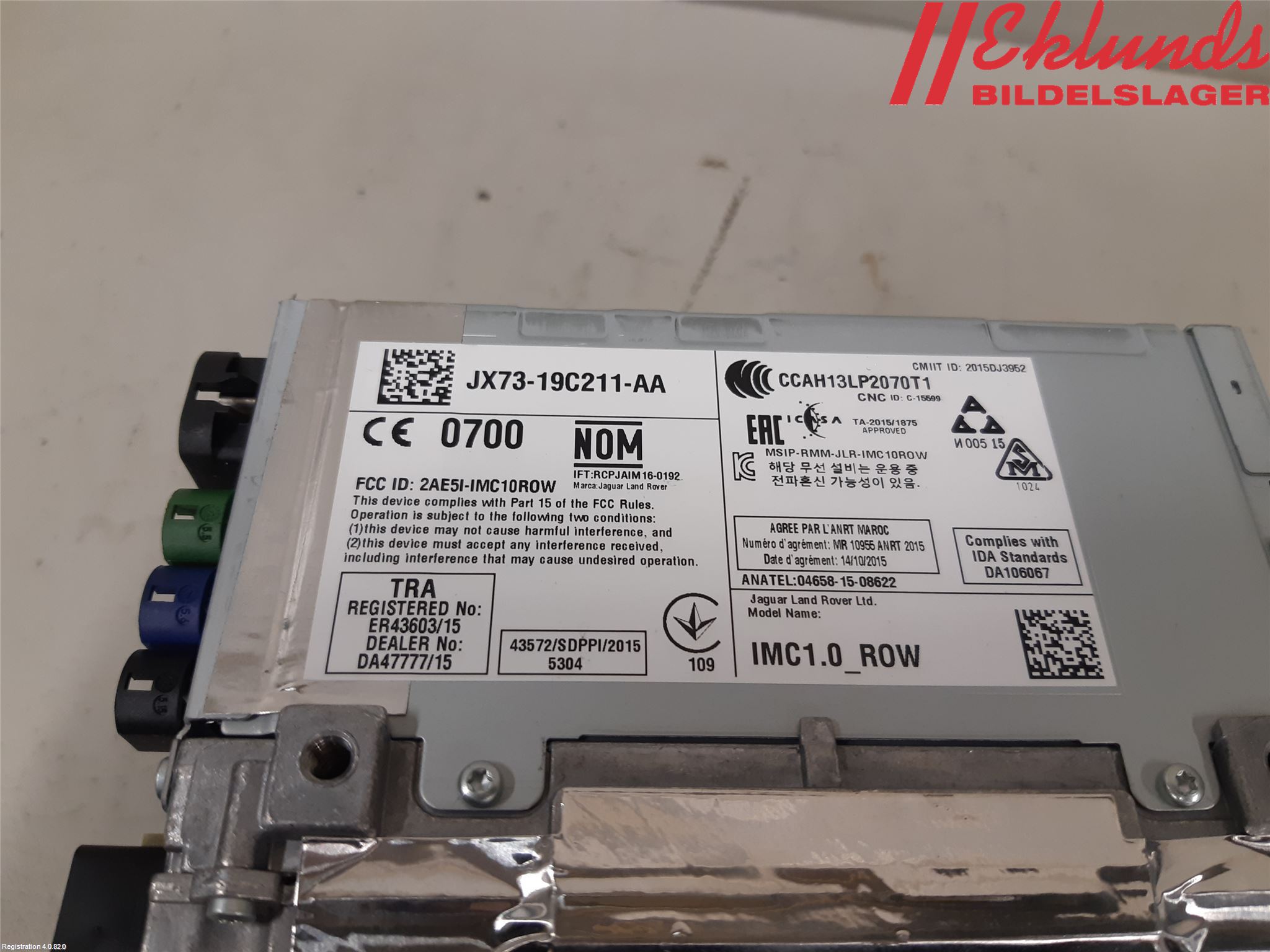 Landrover RANGE ROVER (L405) 13-21 Styrenhet Multimedia
