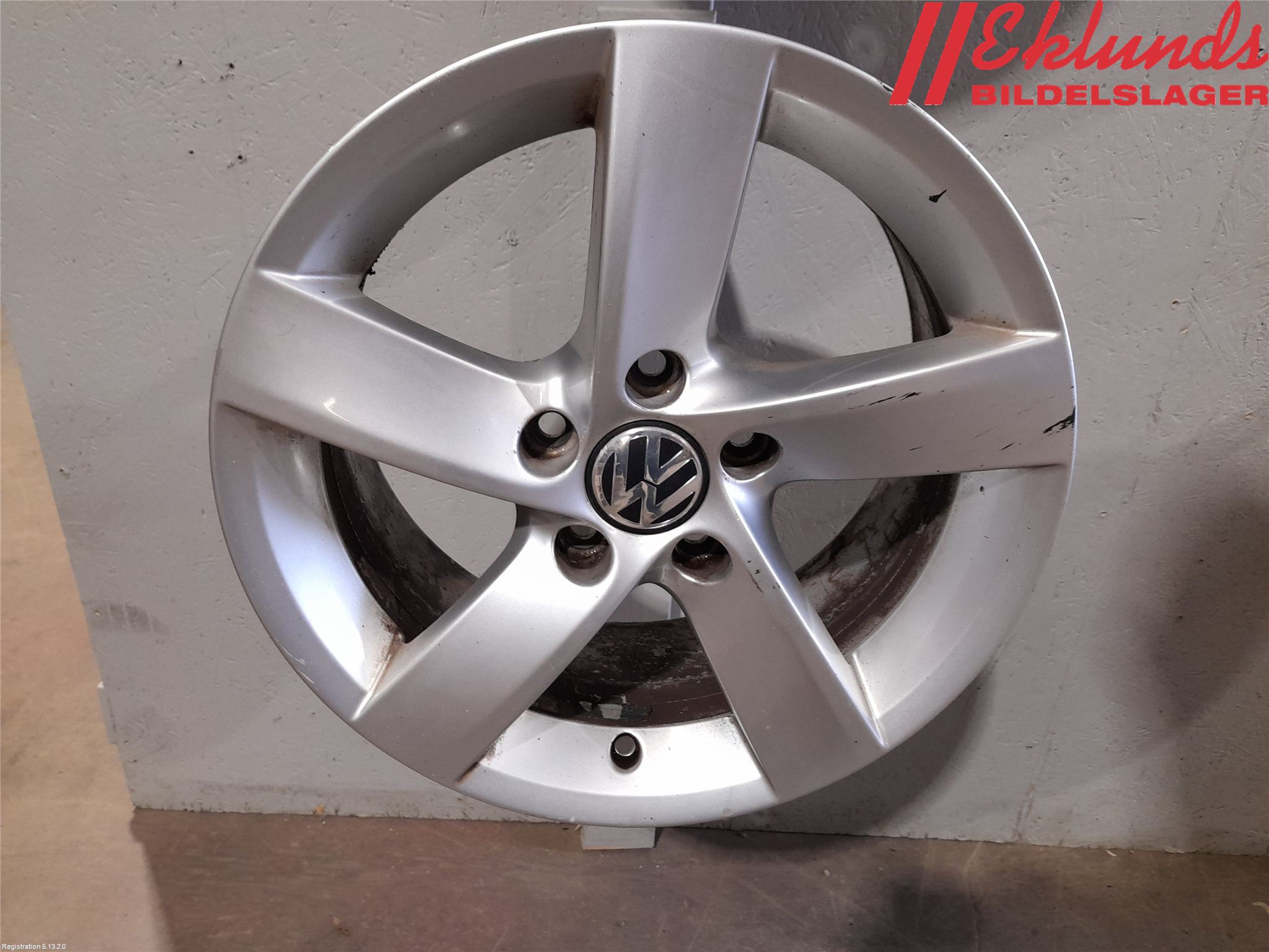 Volkswagen VW PASSAT 11-14 Fälgsats Aluminium