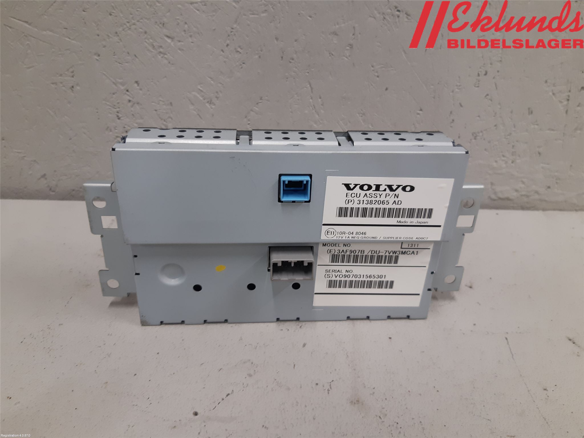 Volvo V60 14-18 Multifunktionsdisplay