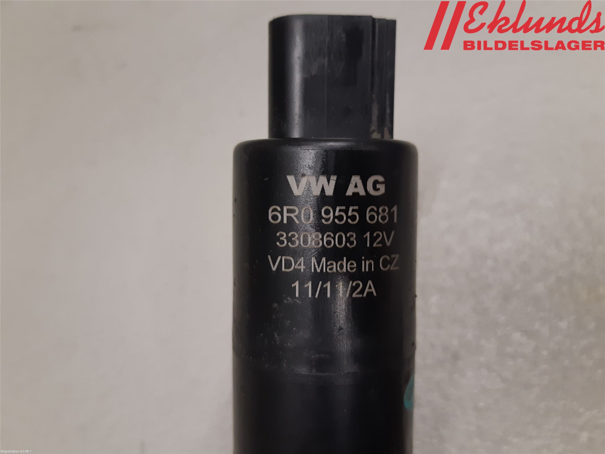 Volkswagen VW PASSAT 11-14 Spolarpump Högtryck