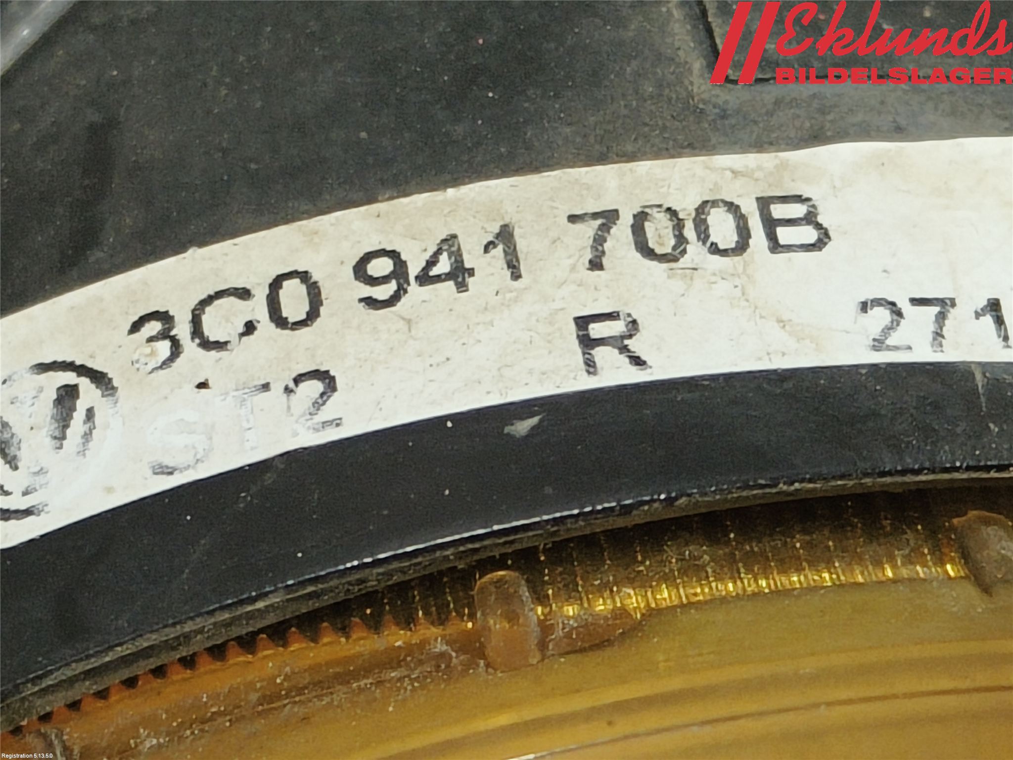 Volkswagen VW PASSAT 05-11 Dimljus-Varselljus Fram