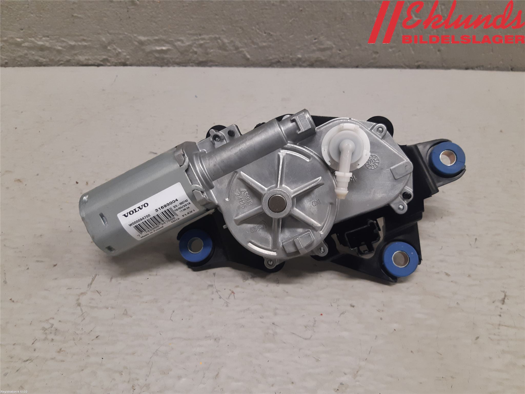 Volvo V60 19- Torkarmotor Baklucka