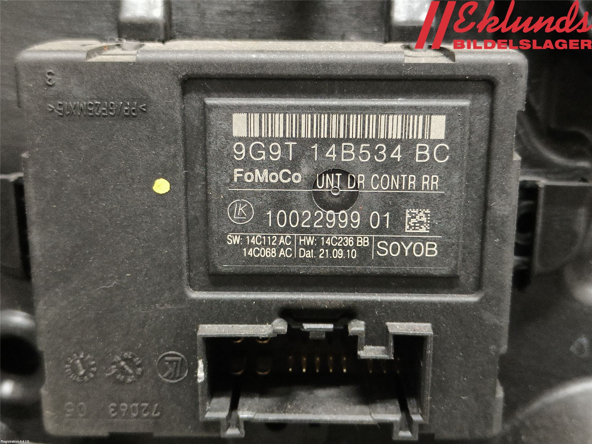 Volvo V70 08-13 Fönsterhiss El Kompl
