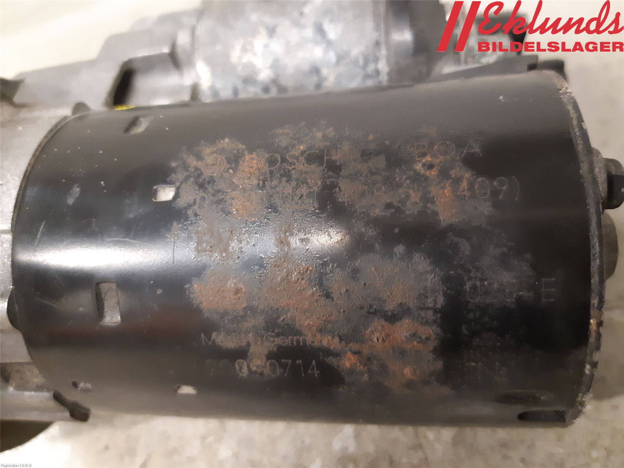 Volkswagen VW GOLF VI 09-13 Startmotor