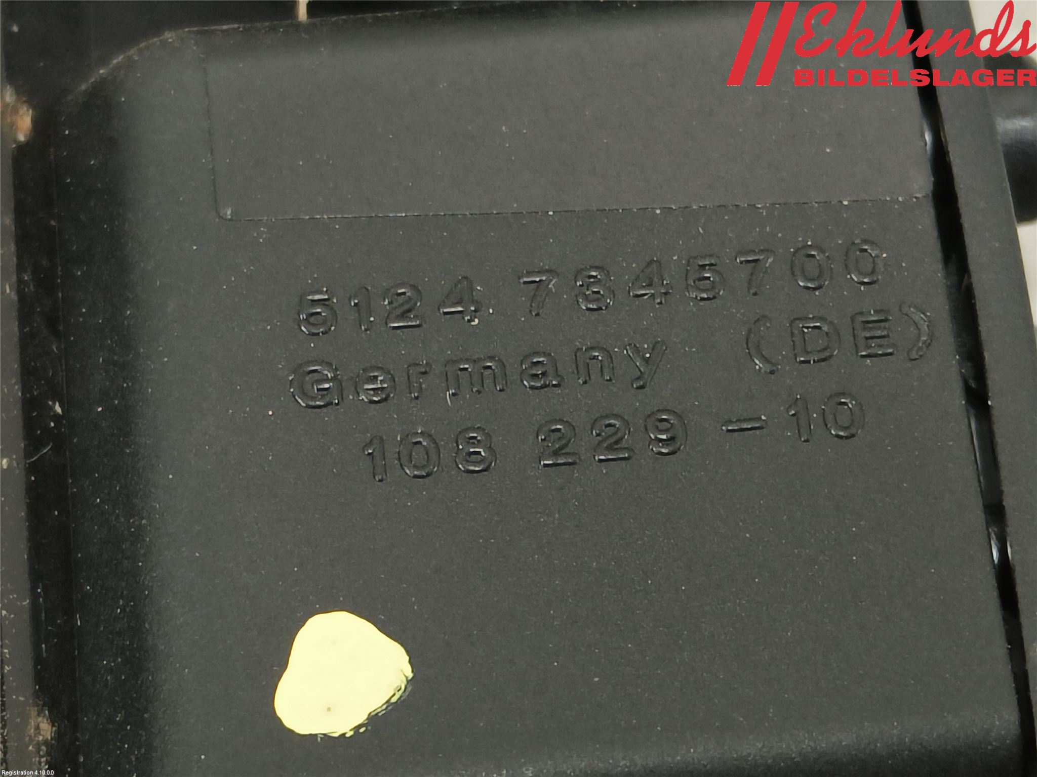 BMW X4 F26 14-18 Bakluckehandtag