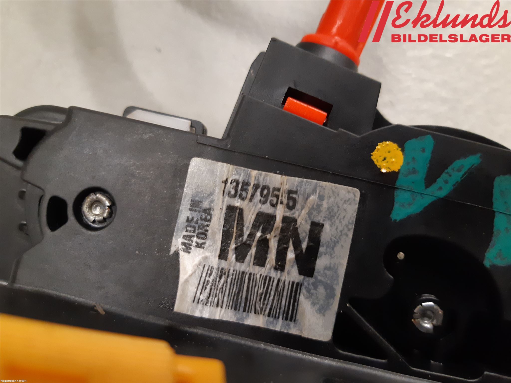 Opel MOKKA 13-20 Låskista-Dörrlås