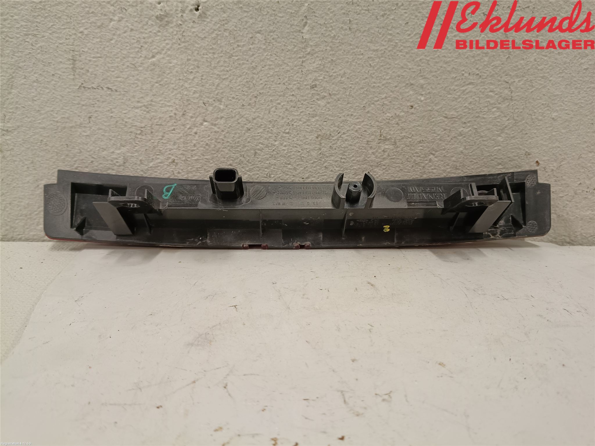 Renault CLIO IV 16-19 Bromsljus Bakruta