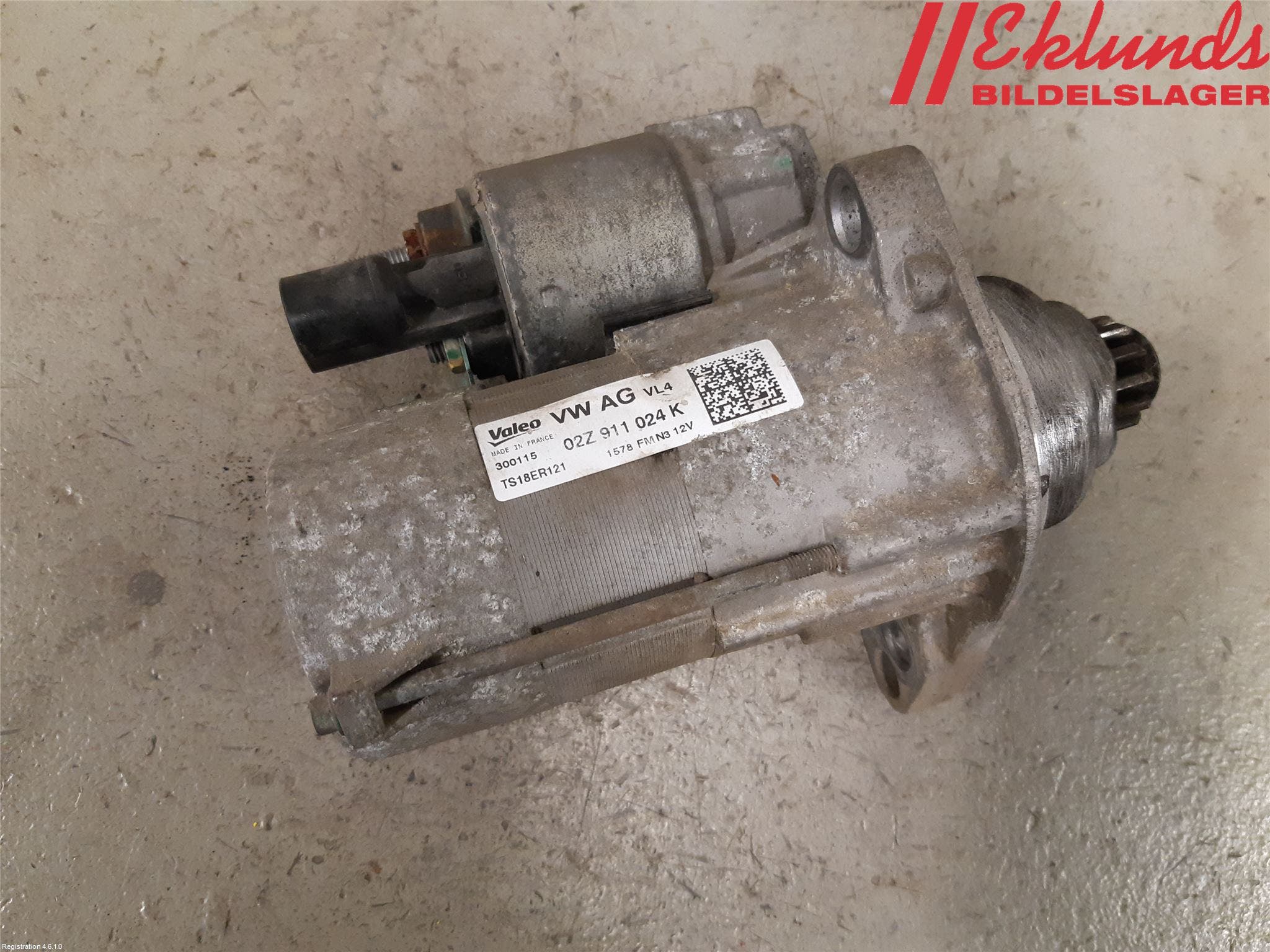 Volkswagen VW CADDY 11-15 Startmotor Diesel