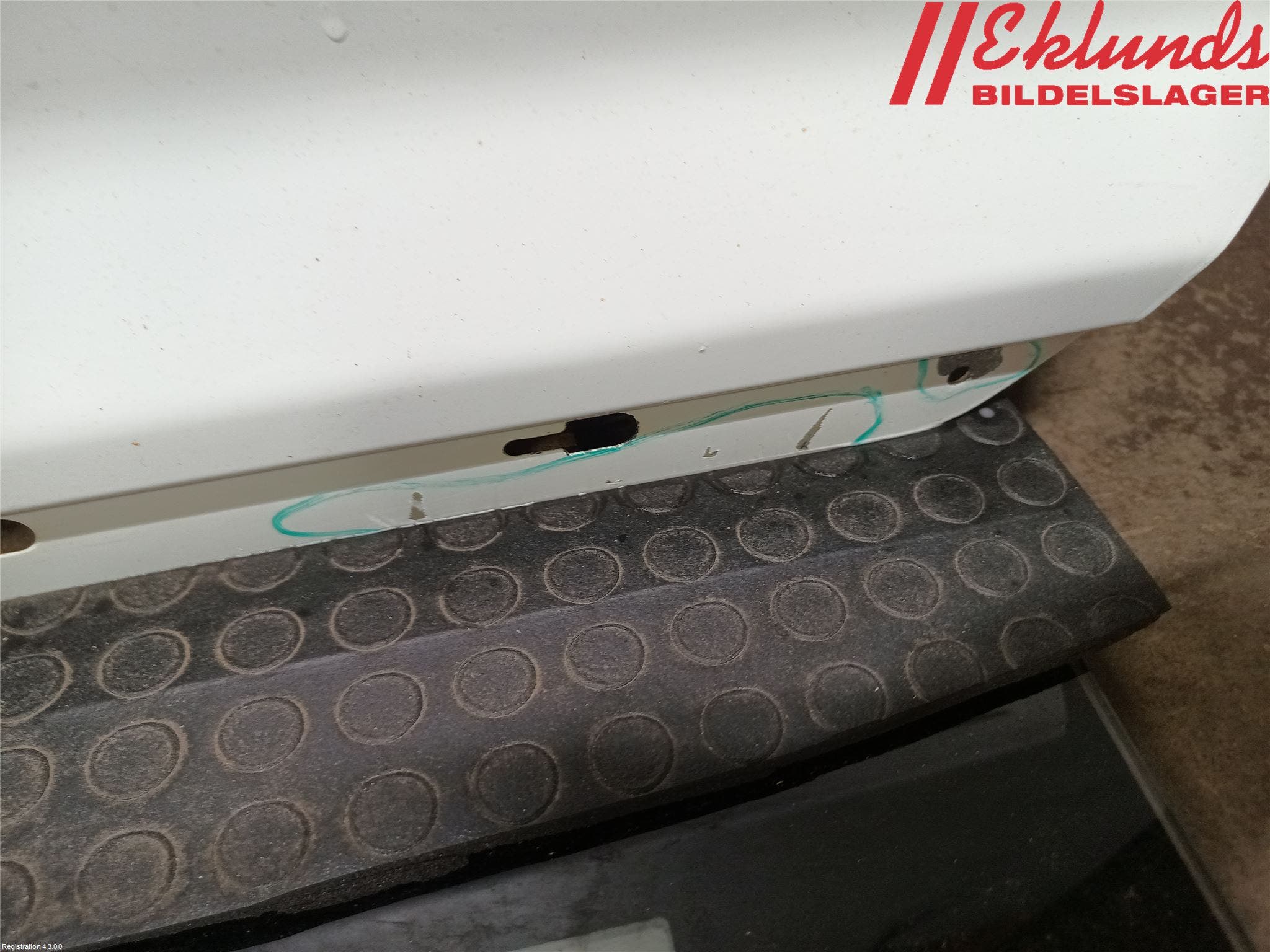 Audi A3/S3 05-13 Dörr Bak Vänster