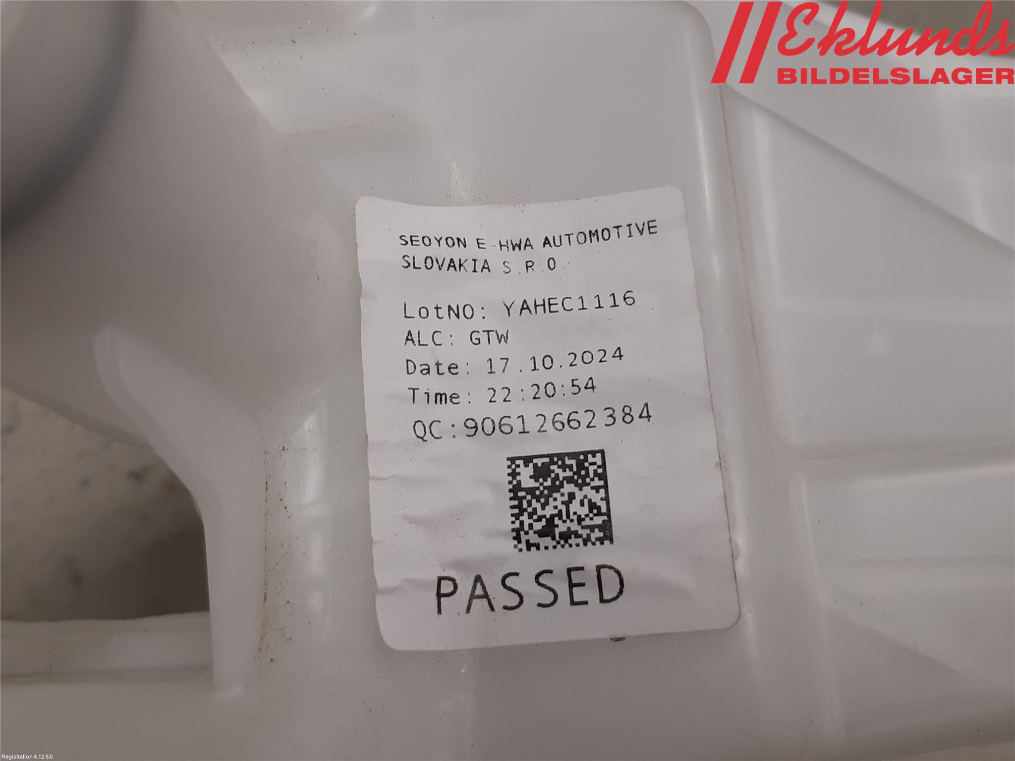 Hyundai TUCSON 05- Spolartank Vindruta