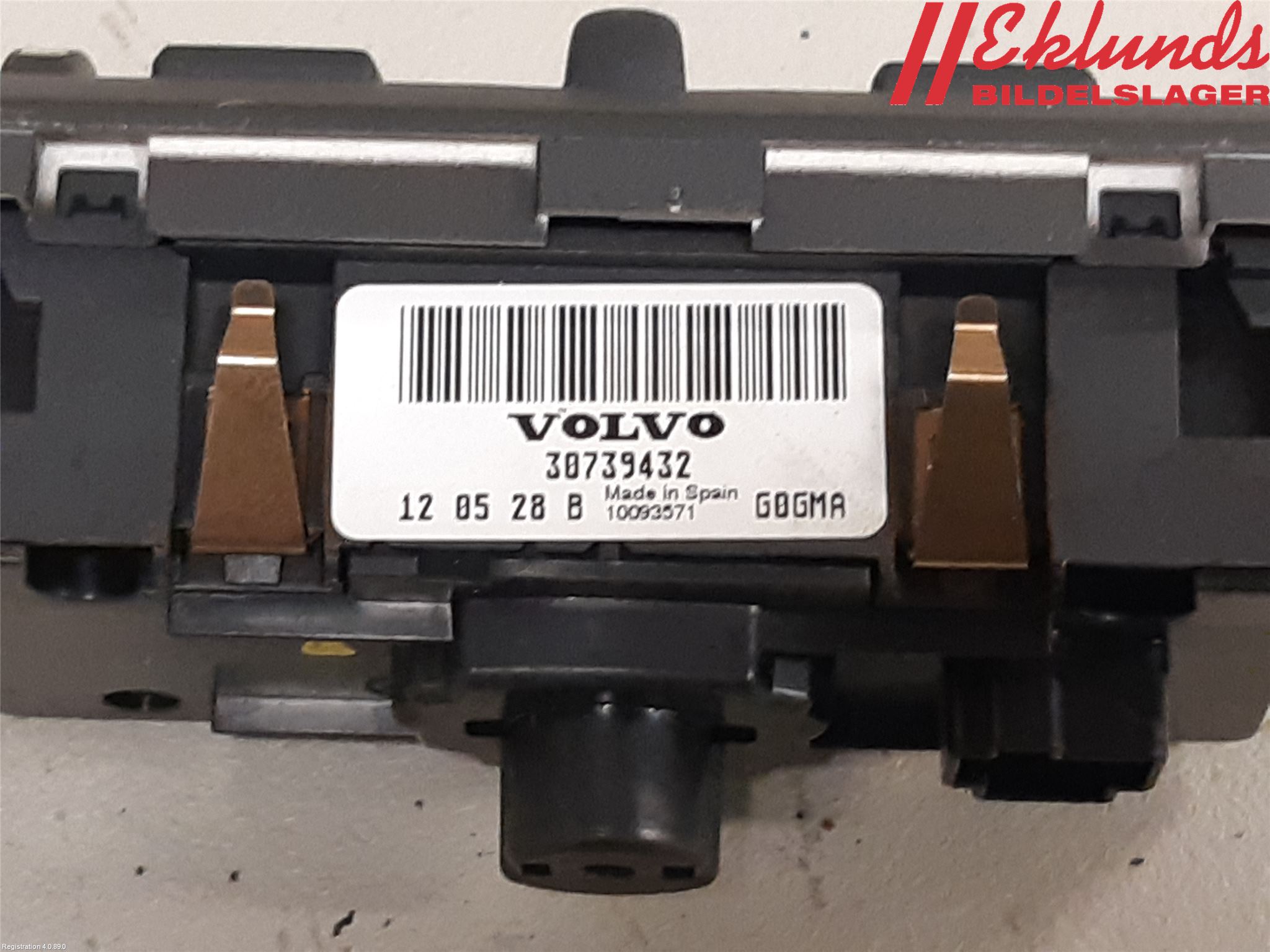 Volvo V60 11-13 Strömställare Ljus