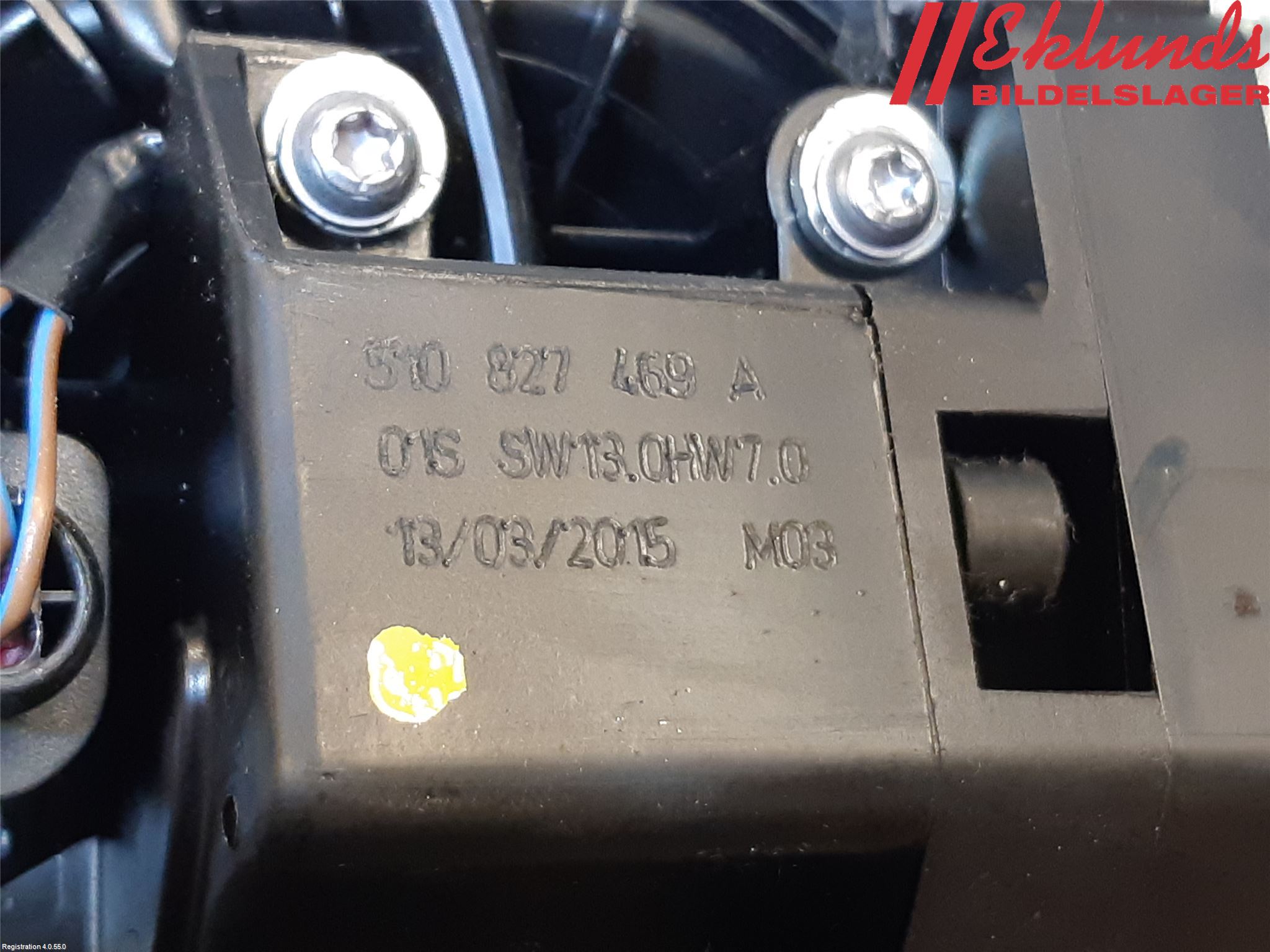 Volkswagen VW GOLF SPORTSVAN 15-20 Bakluckehandtag