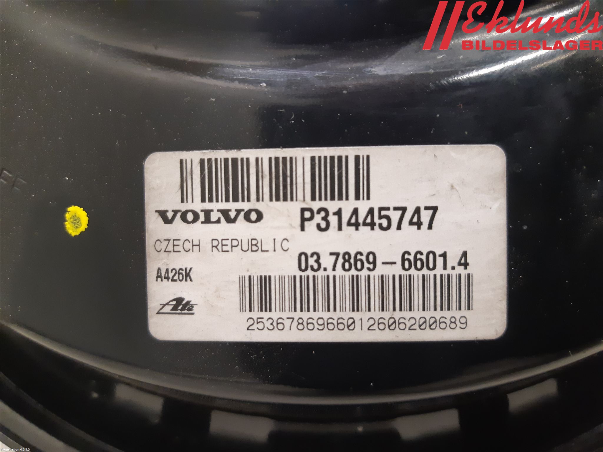 Volvo XC90/RECHARGE 16- Bromsservo