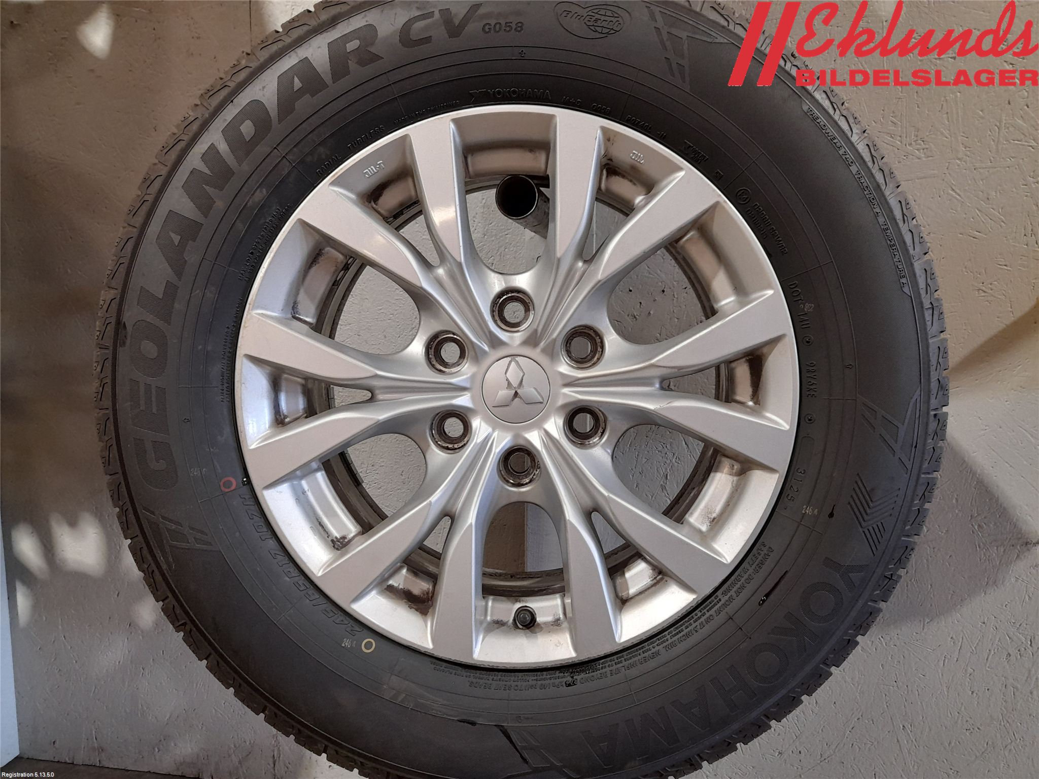 Mitsubishi L200 06-15 Sommardäck Alumfälg 4St