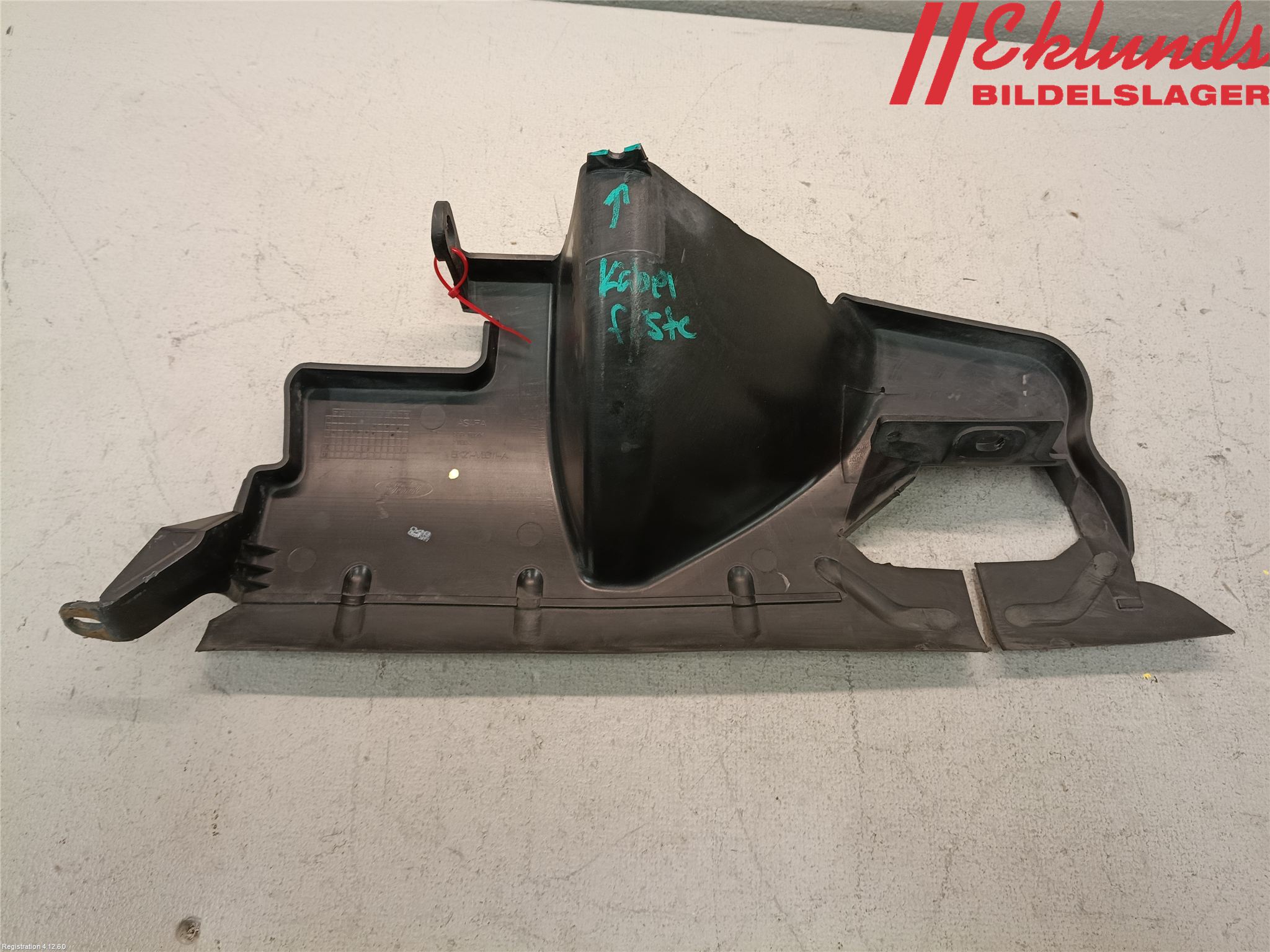 Ford TRANSIT SKÅP/BUSS 14-22 Deflektor Plåt-Plast Kylning