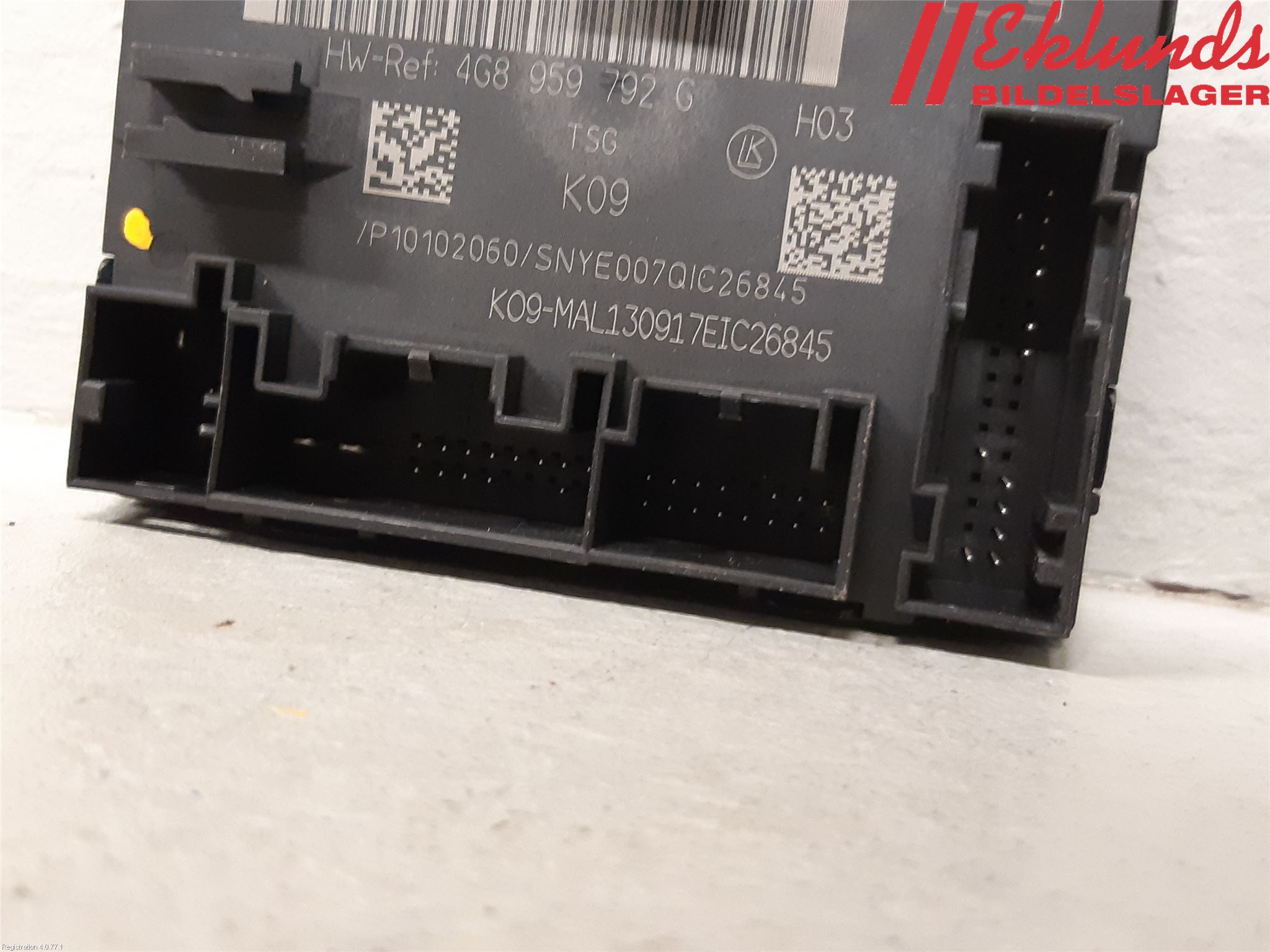 Audi A6/S6 4G 11-18 Styrenhet Dörr