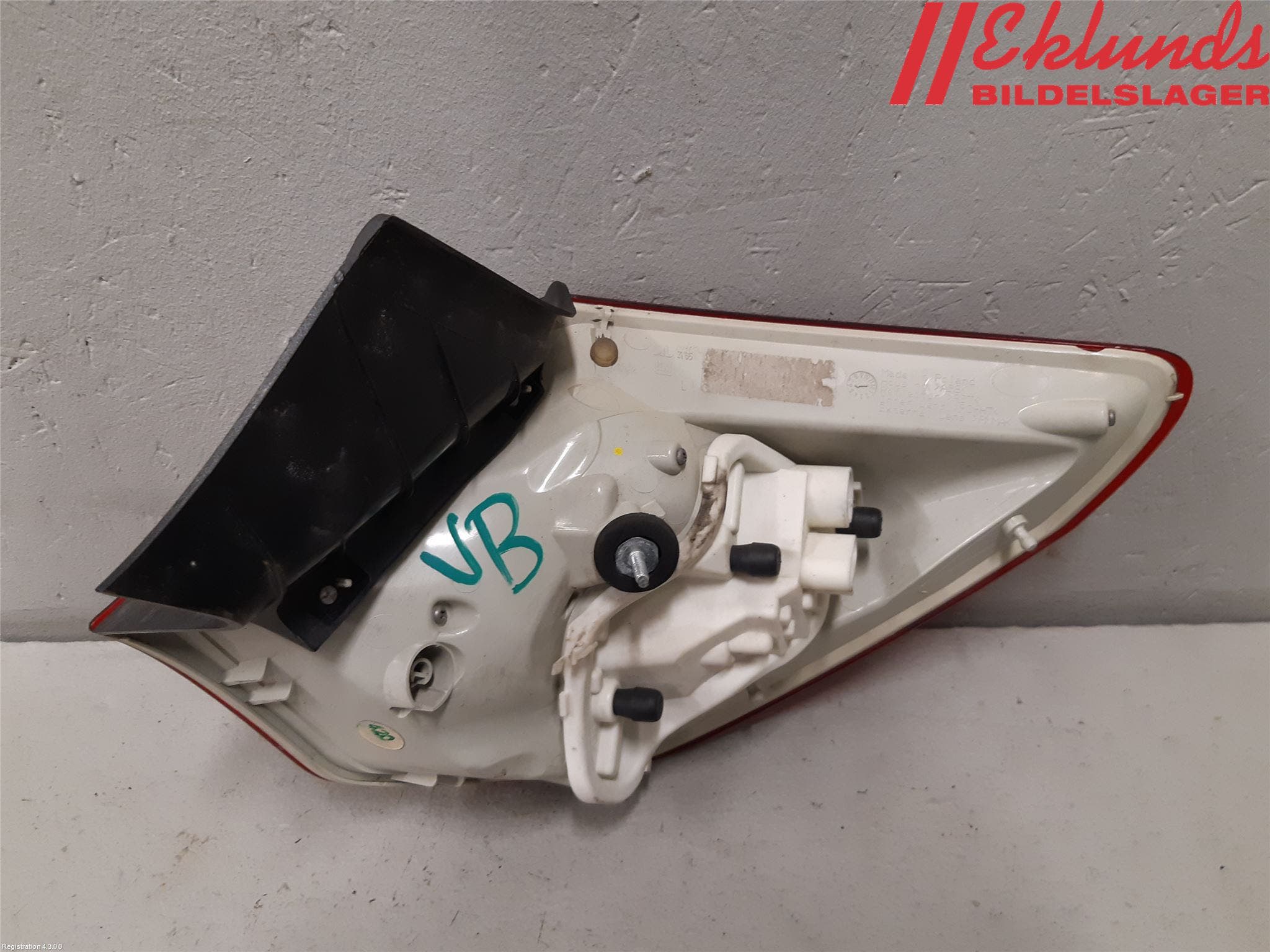 Opel ASTRA J 10-15 Bakljus Vänster