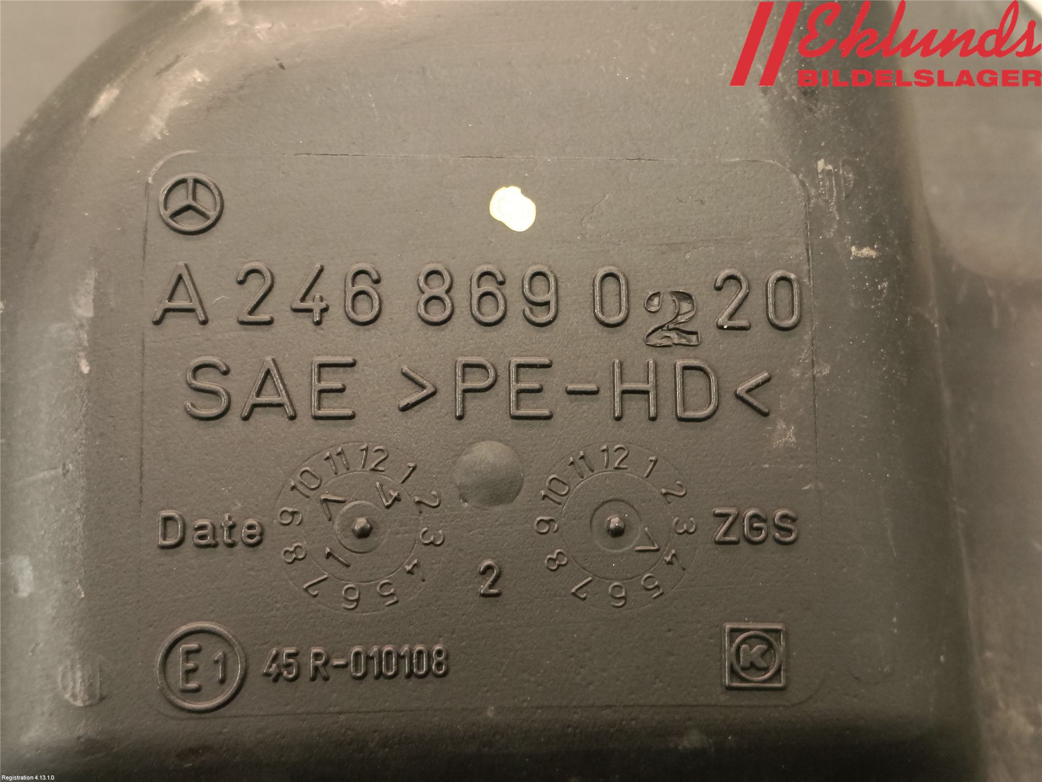 Mercedes-Benz MB A-KLASS (W176) 13-18 Spolartank Vindruta-Strål
