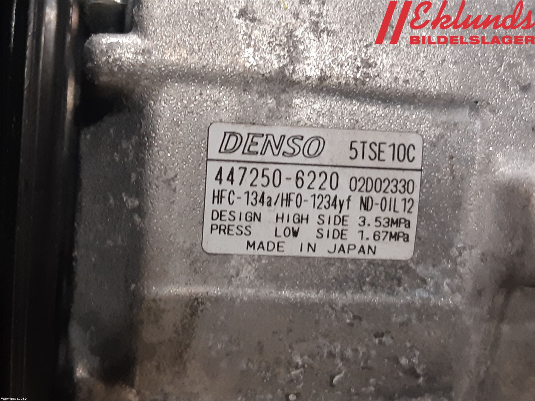 Toyota YARIS XP21 20- Ac Kompressor