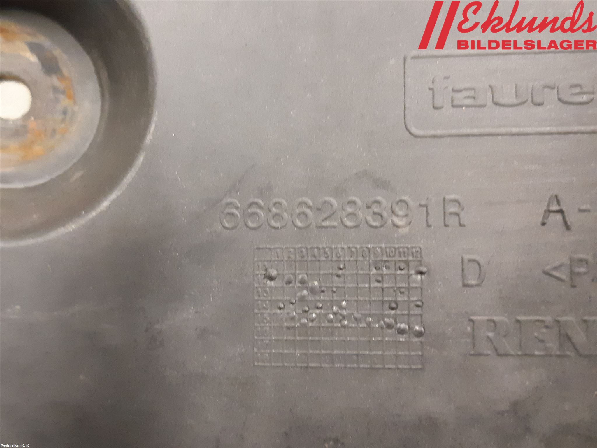 Renault ZOE/E-TECH 13- Torpedplåt-Torpedplast