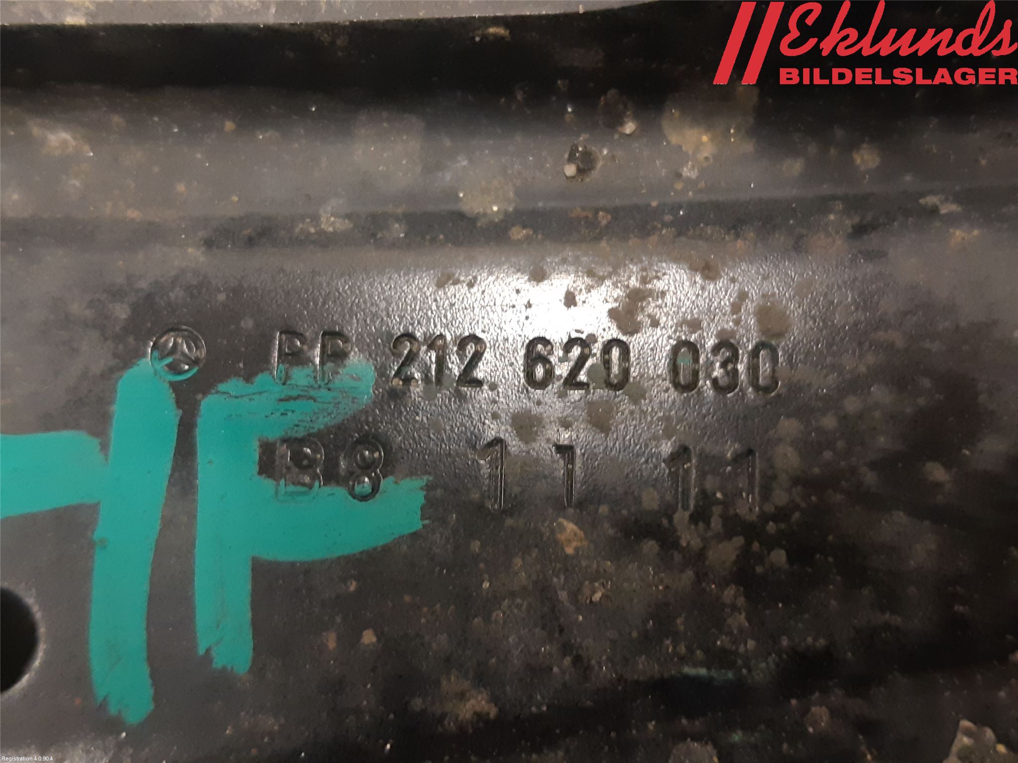 Mercedes-Benz MB E-KLASS (W212) 09-16 Frontplåt