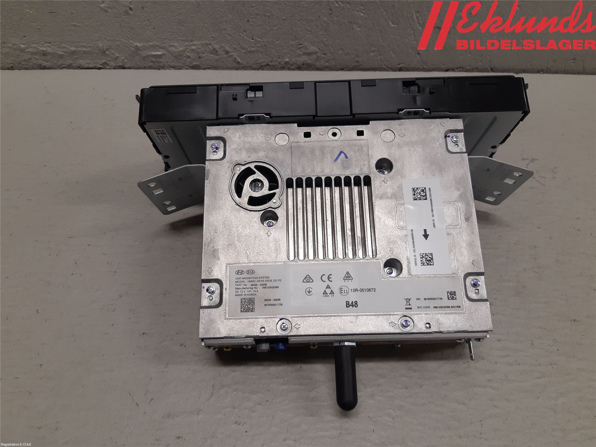 Kia NIRO (DE) 17-22 Gps Navigator